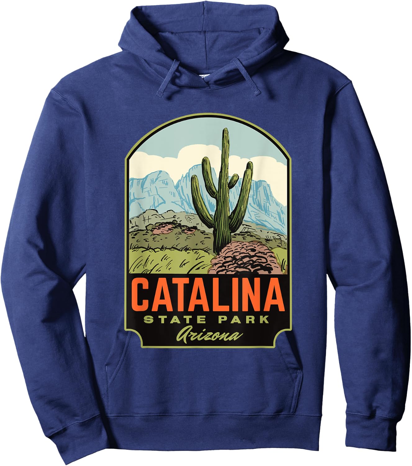 Catalina State Park Arizona Hoodie - Hoodie | Navy