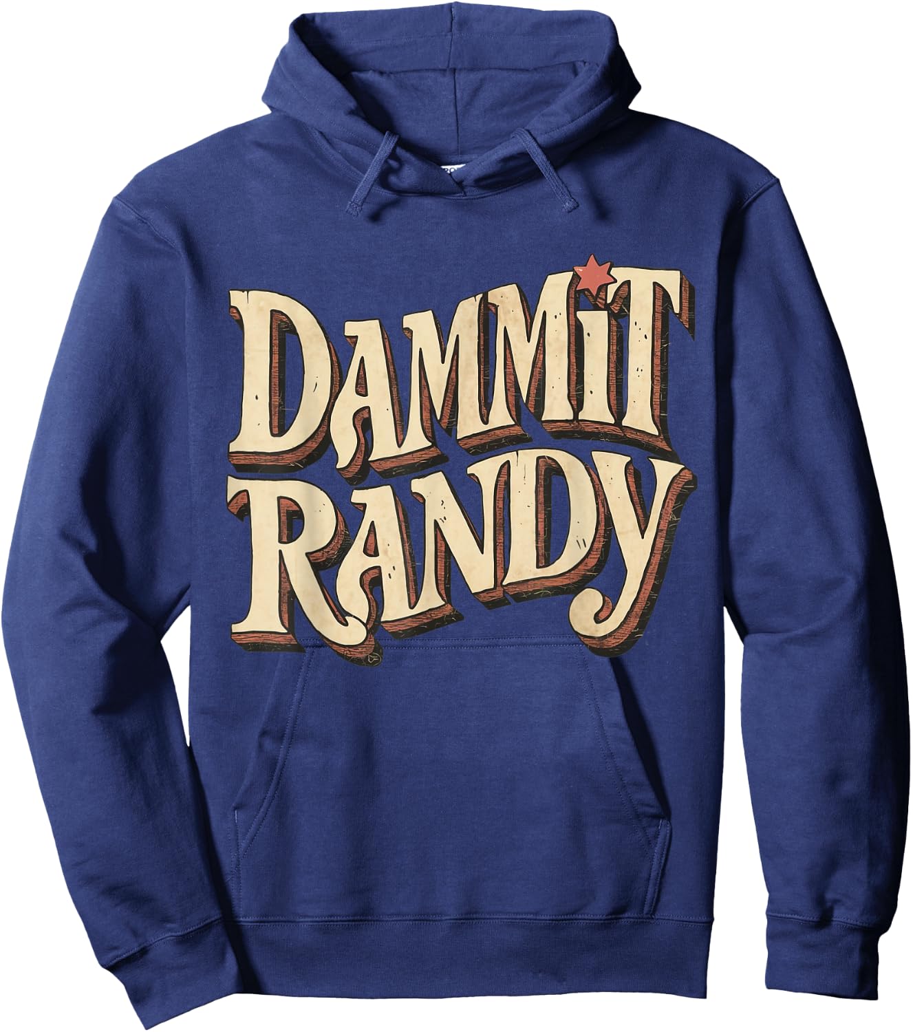 Dammit Randy Women Hoodie - Hoodie | Navy