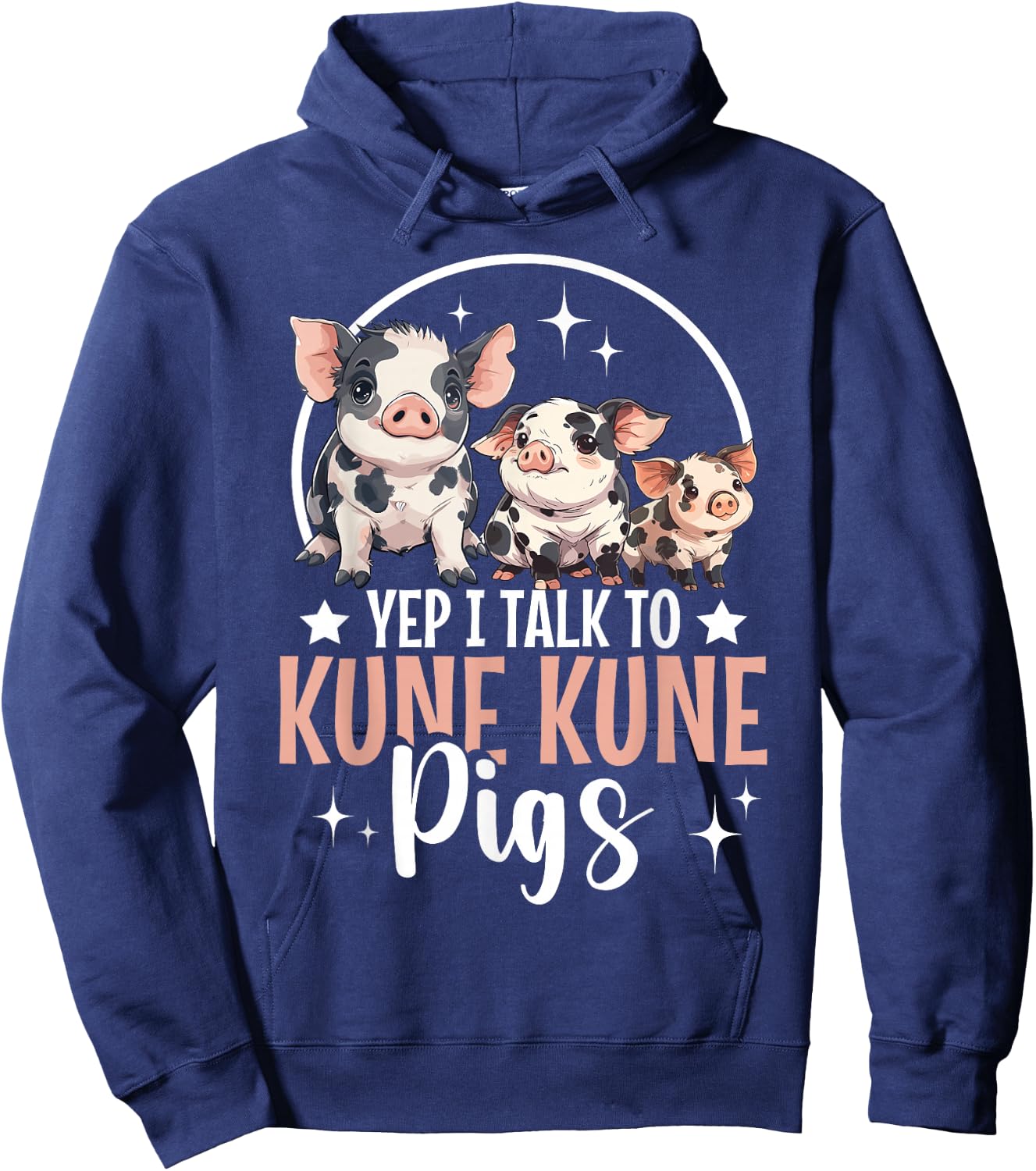 Kune Kune Pig Essentials Kunekune Pig Lover Kune Kune Mom Hoodie - Hoodie | Navy