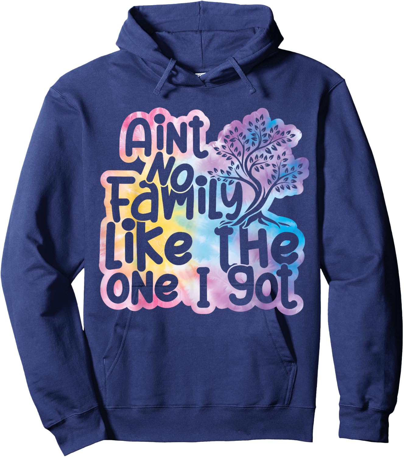 Ain't No Family Like The One I Got Funny Family Reunion 2026 Hoodie - Hoodie | Navy