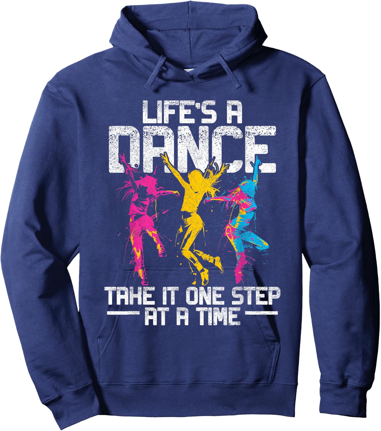 Dancing Dance Music Dancer Ballet Disco Pop Hop Rock Hoodie - Hoodie | Navy