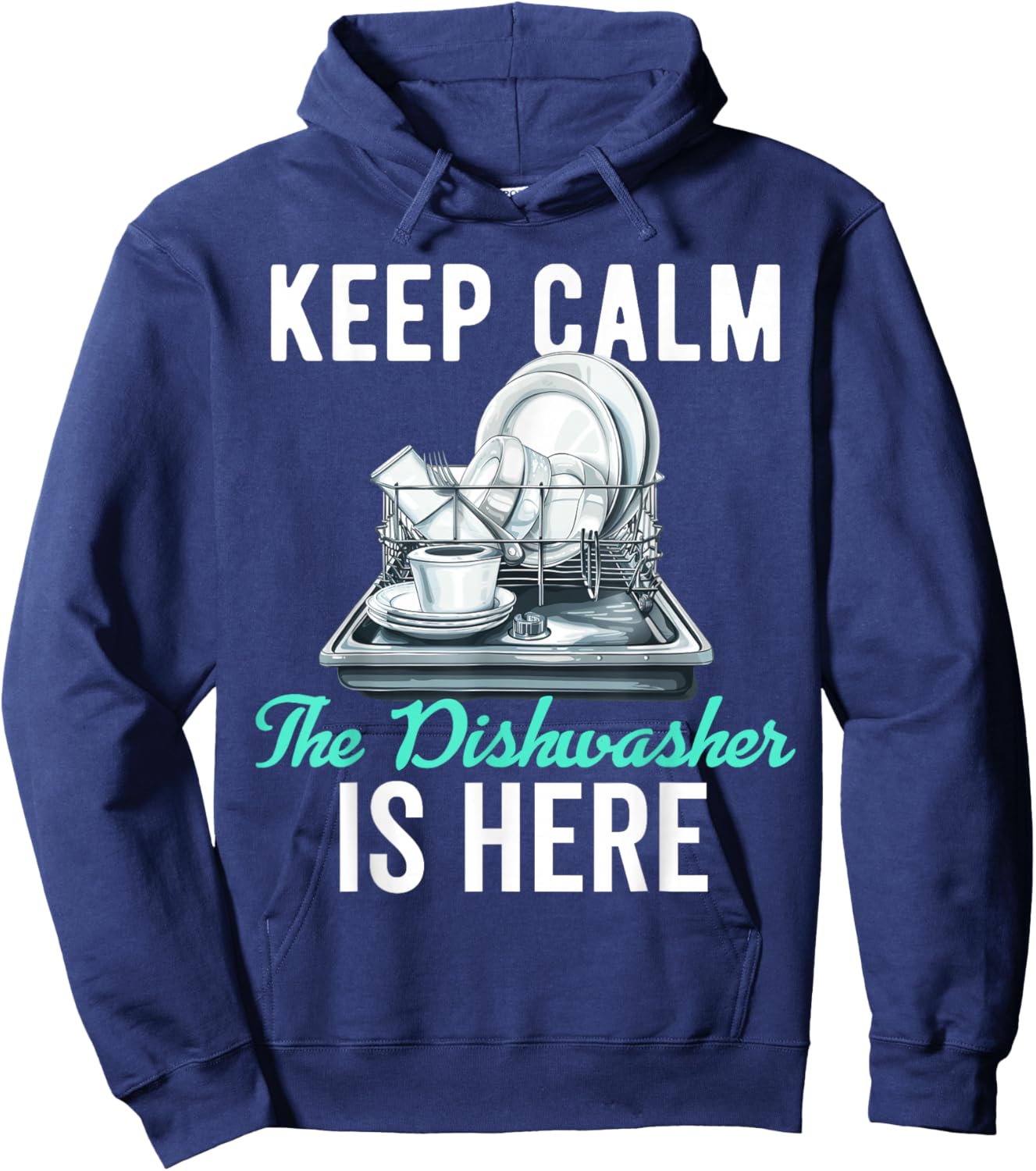 Dishwasher Appreciation For Dishwashing Worker Men Women Hoodie - Hoodie | Navy