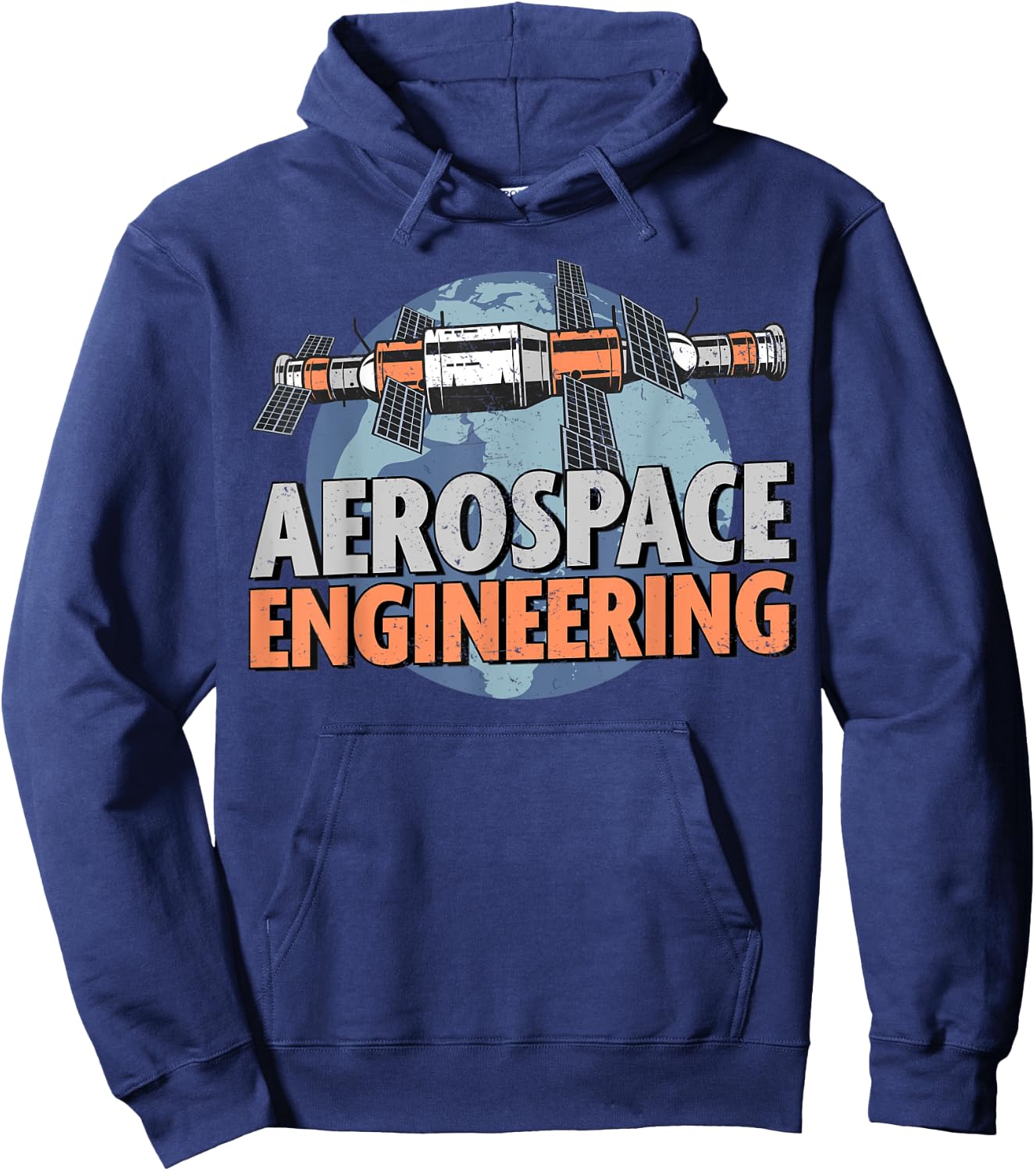 Aerospace Engineer Graphic Aerospace Engineering Hoodie - Hoodie | Navy