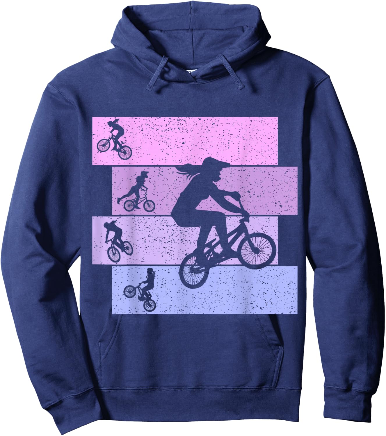 BMX Girls' Bike Children Women Hoodie - Hoodie | Navy