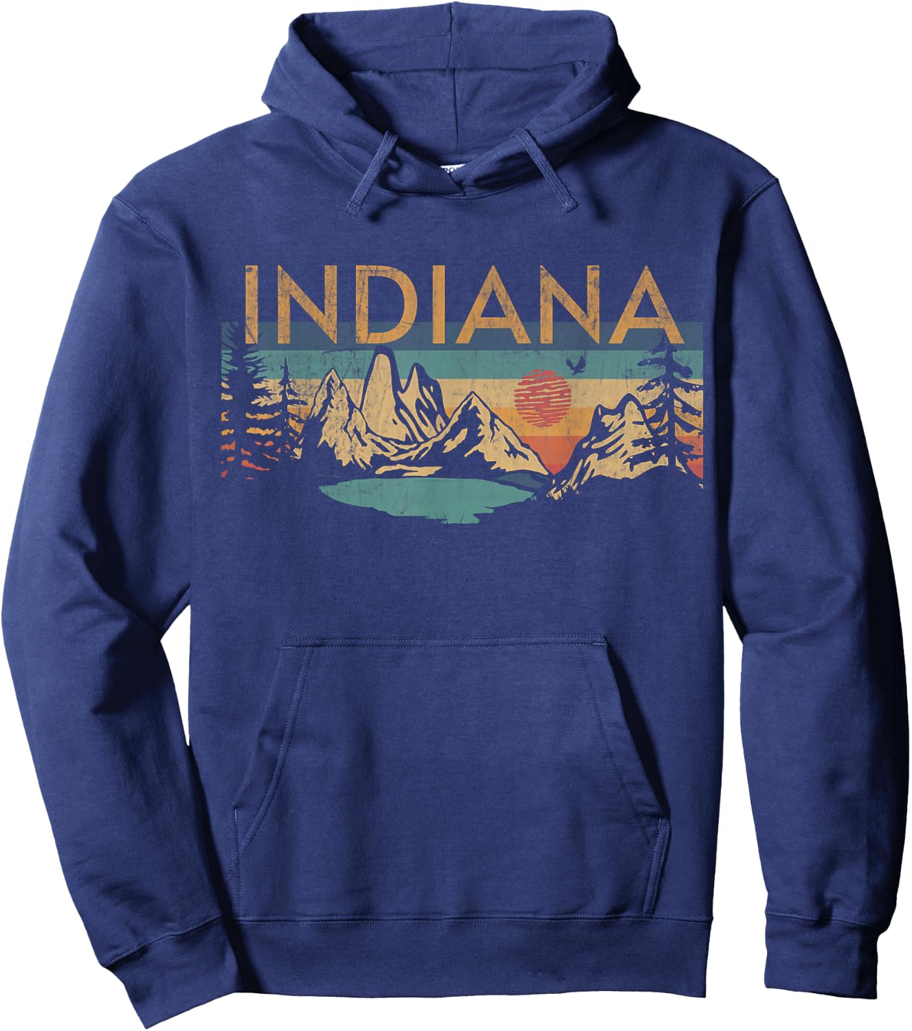 Indiana Hoodie - Hoodie | Navy