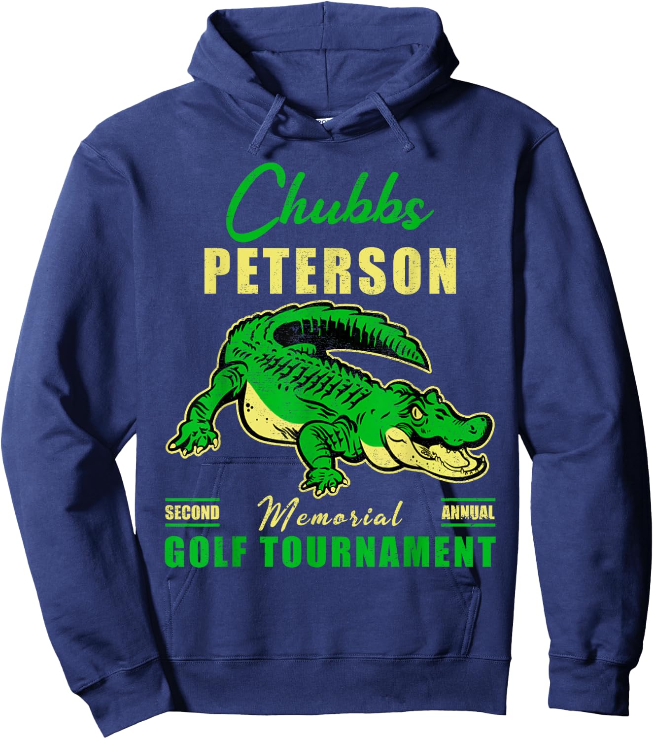 Chubbs Funny Animal Vintage Sports Movies Awesome Golfs Hoodie - Hoodie | Navy