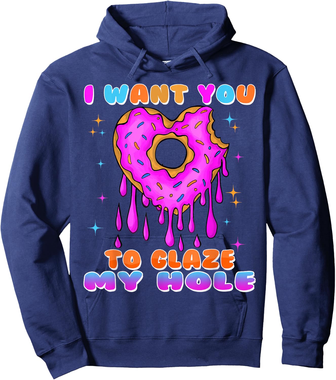 Funny Offensive Embarrassing Inappropriate Adult Humor Women Hoodie - Hoodie | Navy