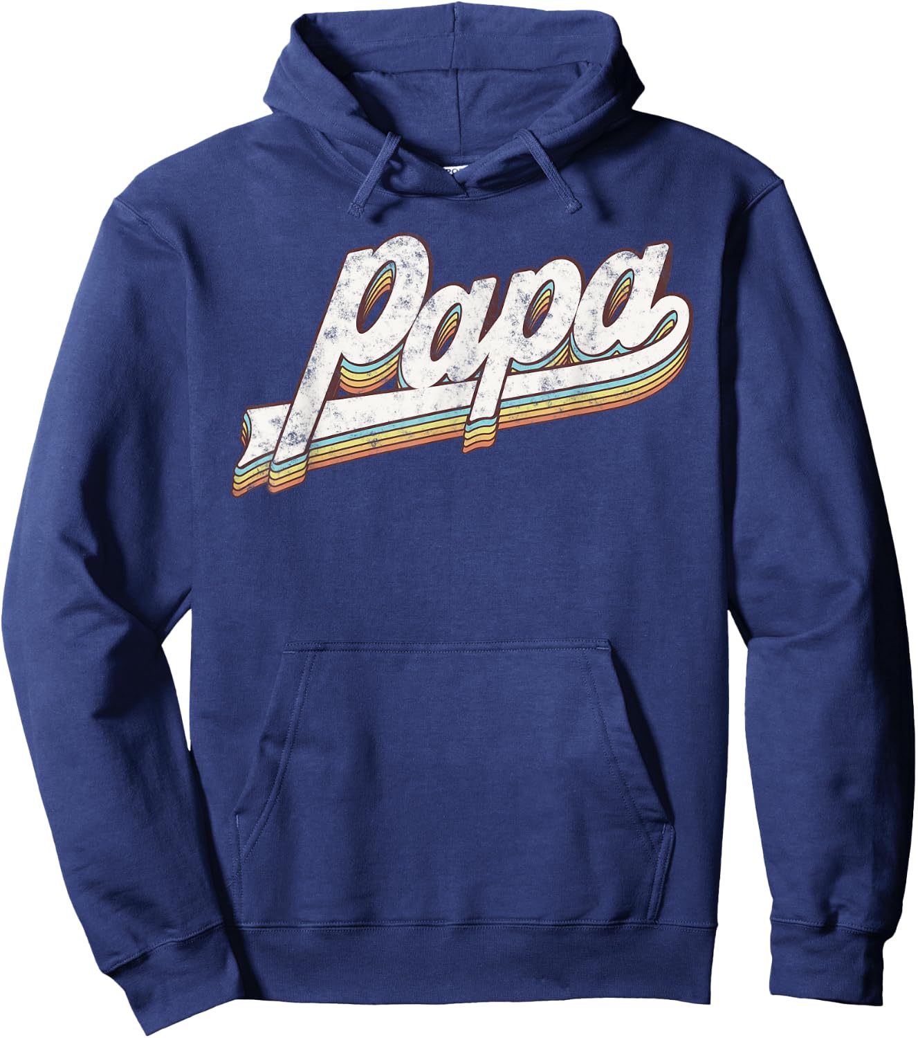 Papa Grandpa Birthday Father’s Day Gifts From Daughter Wife Hoodie - Hoodie | Navy