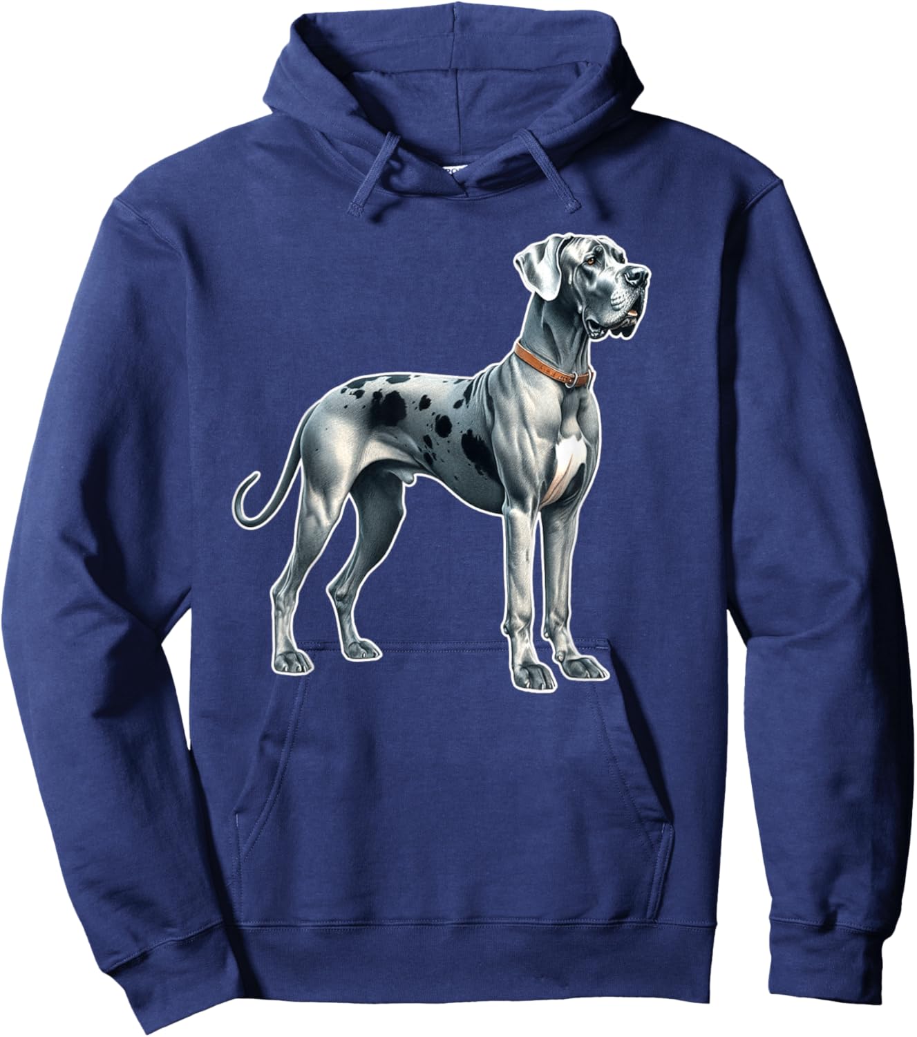 Great Dane Dog Hoodie - Hoodie | Navy