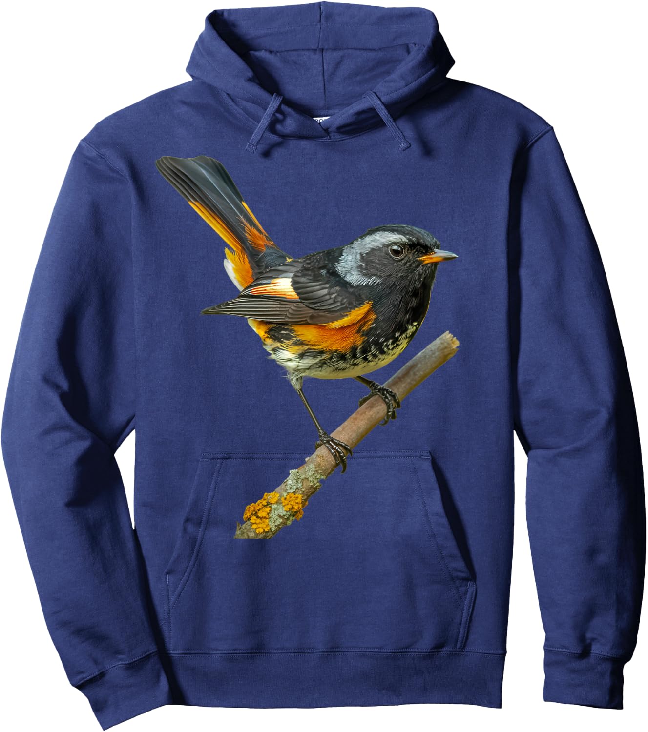 American Redstart Bird Hoodie - Hoodie | Navy