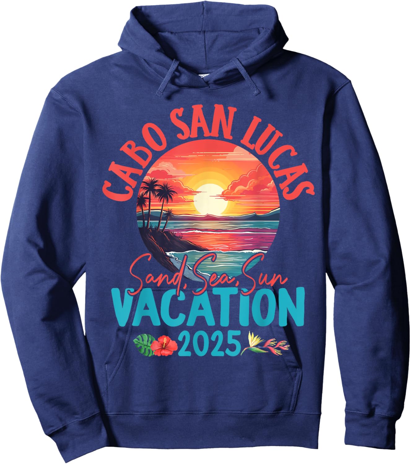 Cabo San Lucas Mexico Vacation 2025 Souvenir Matching Family Hoodie - Hoodie | Navy