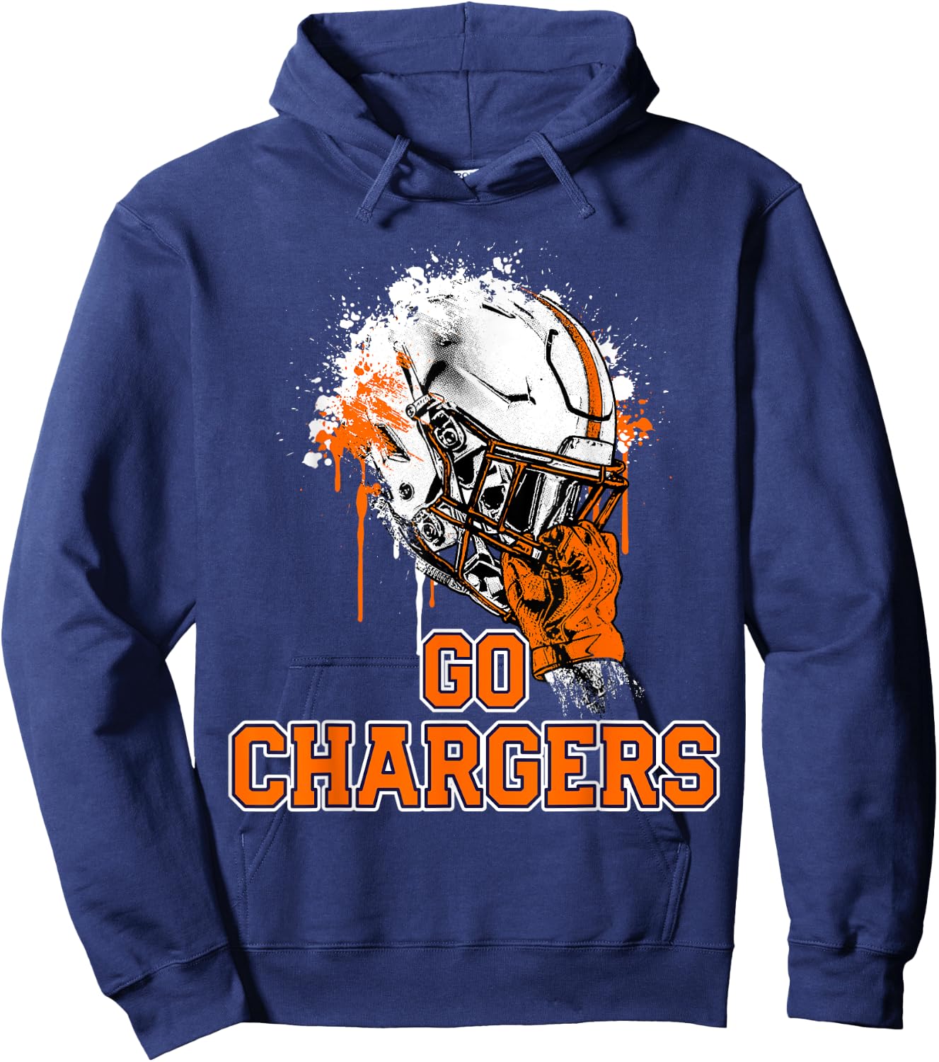 Cholla Chargers Rising Helmet GO! Hoodie - Hoodie | Navy