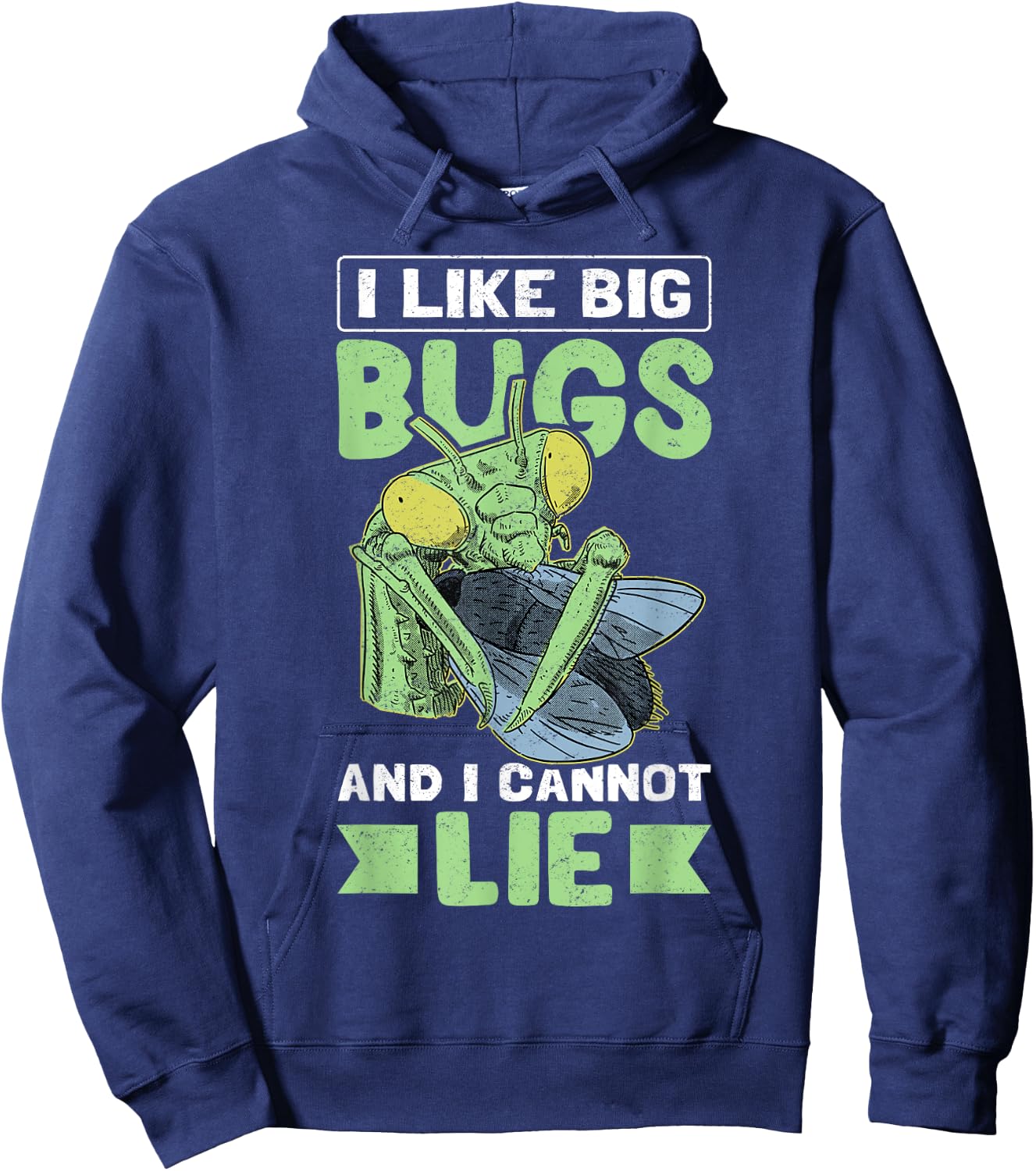 Praying Mantis Insect Lover Mantis Costume Bug Hoodie - Hoodie | Navy
