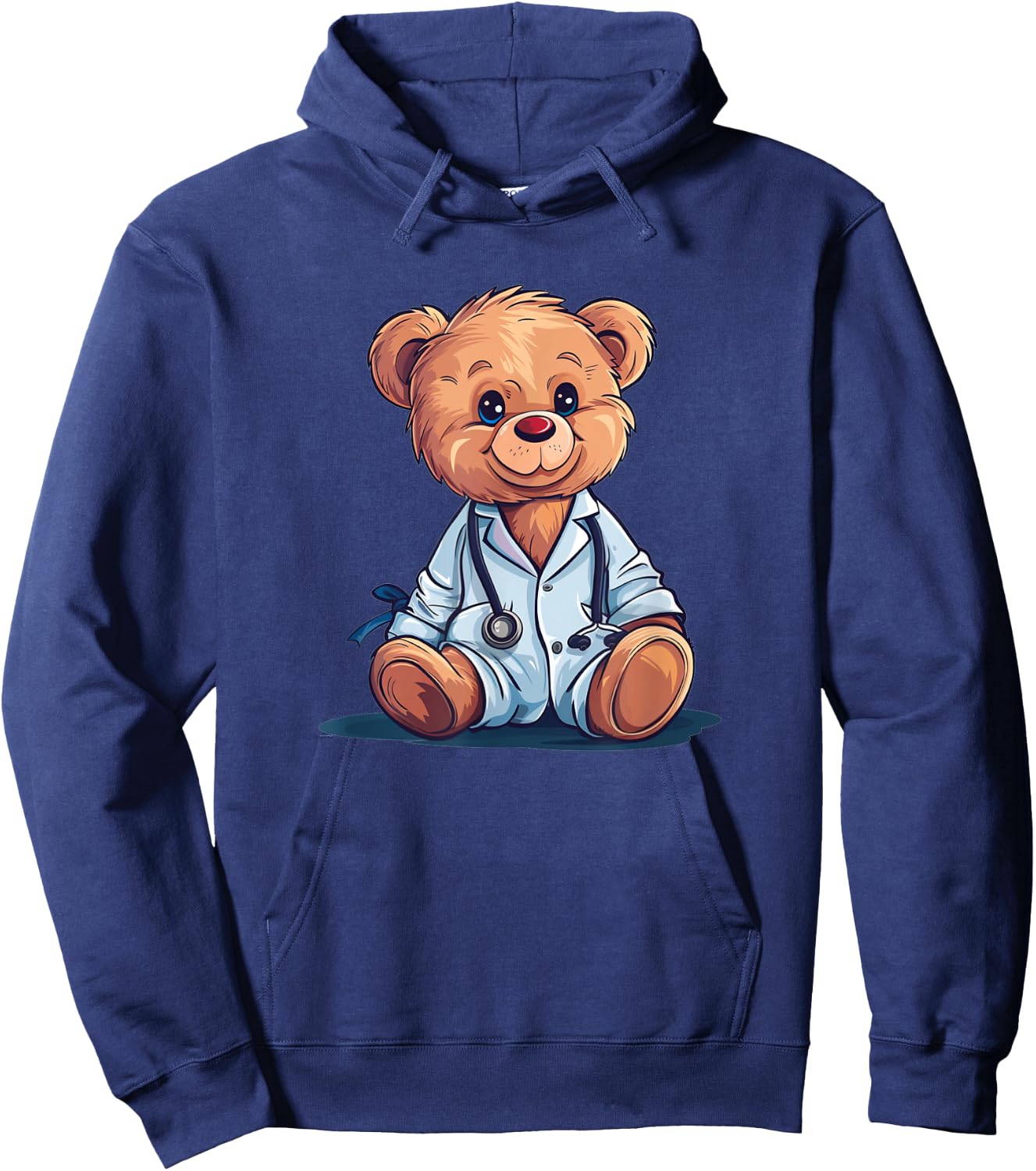 Fun Nurse Costume for Teddy Bear Lovers Hoodie - Hoodie | Navy