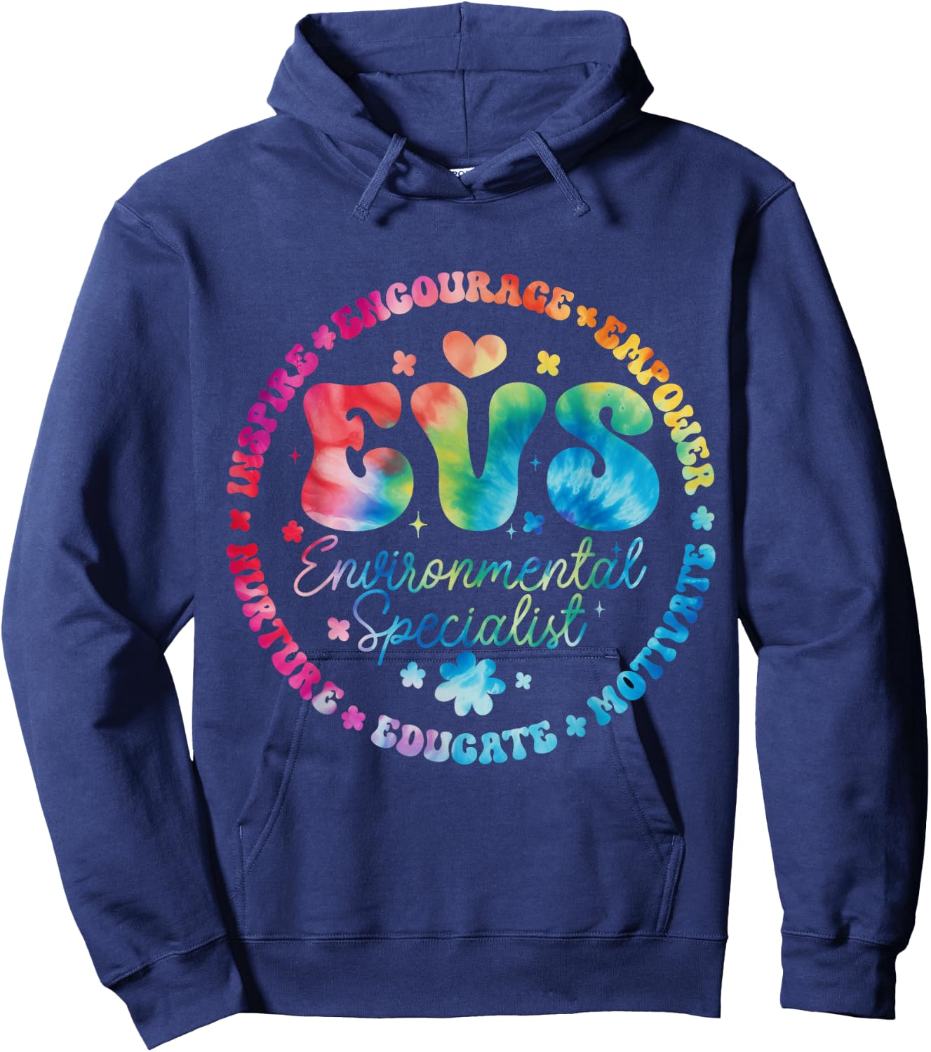 EVS Environmental Specialist Appreciation EVS Week Hoodie - Hoodie | Navy