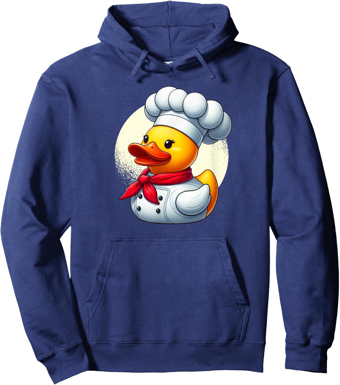 Rubber Duck With Chef's Hat Hoodie - Hoodie | Navy