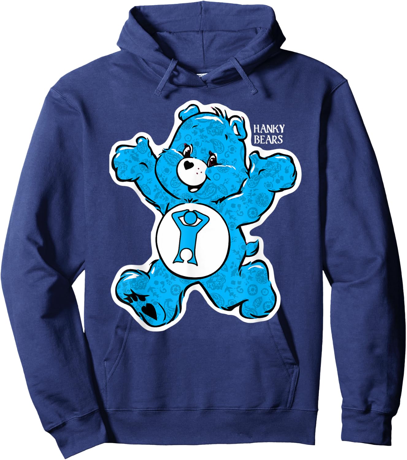 Halloween - Hanky Bears Light Blue Hoodie - Hoodie | Navy