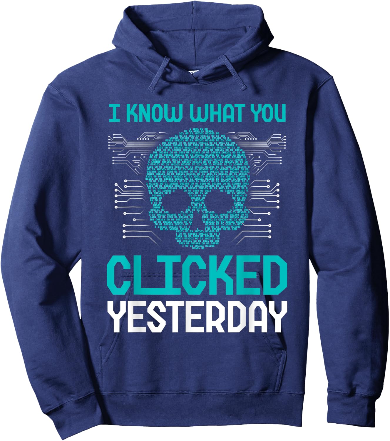 Cyber security Professional Funny IT Security Ethical hacker Hoodie - Hoodie | Navy