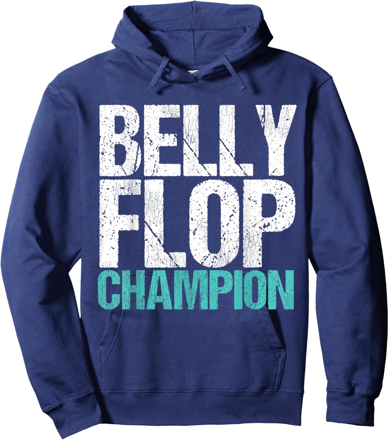 Belly Flop Belly Flop Champion Belly Flop Shirt Men Hoodie - Hoodie | Navy