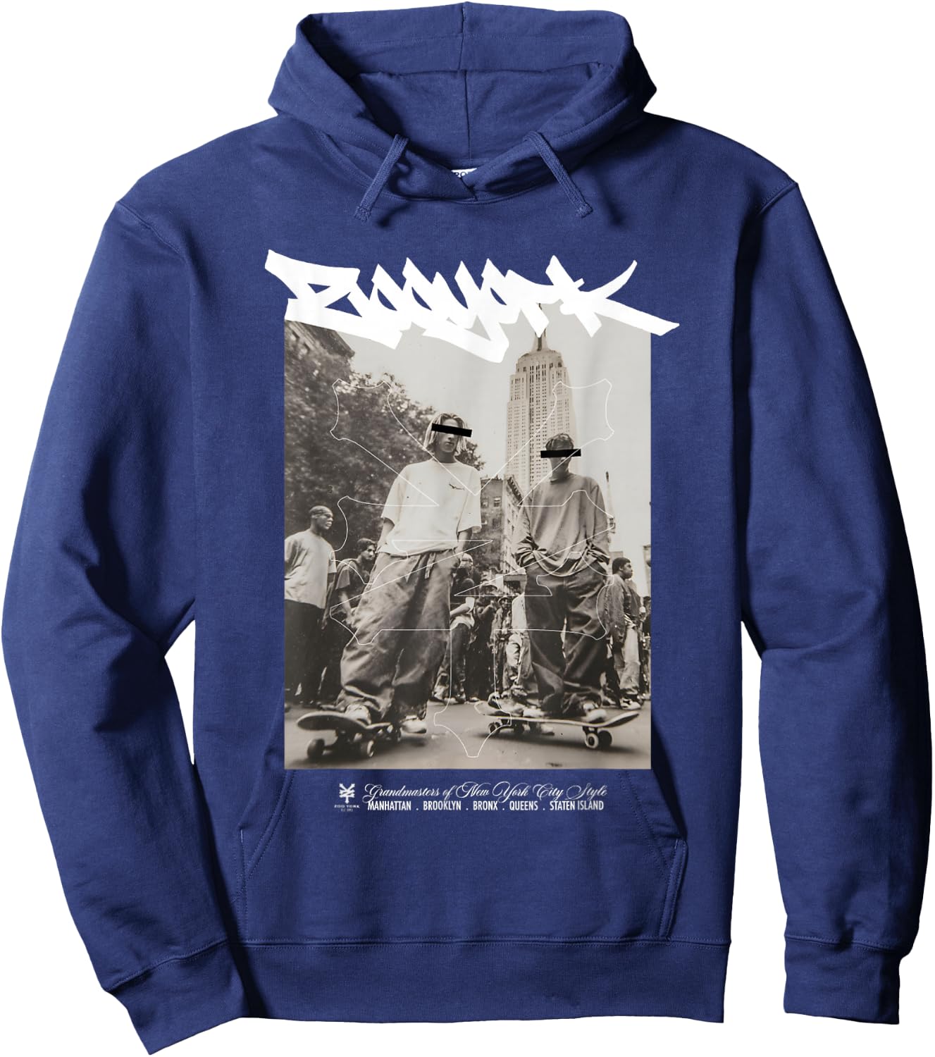 Zoo York Grandmasters of New York City Skate Style Hoodie - Hoodie | Navy