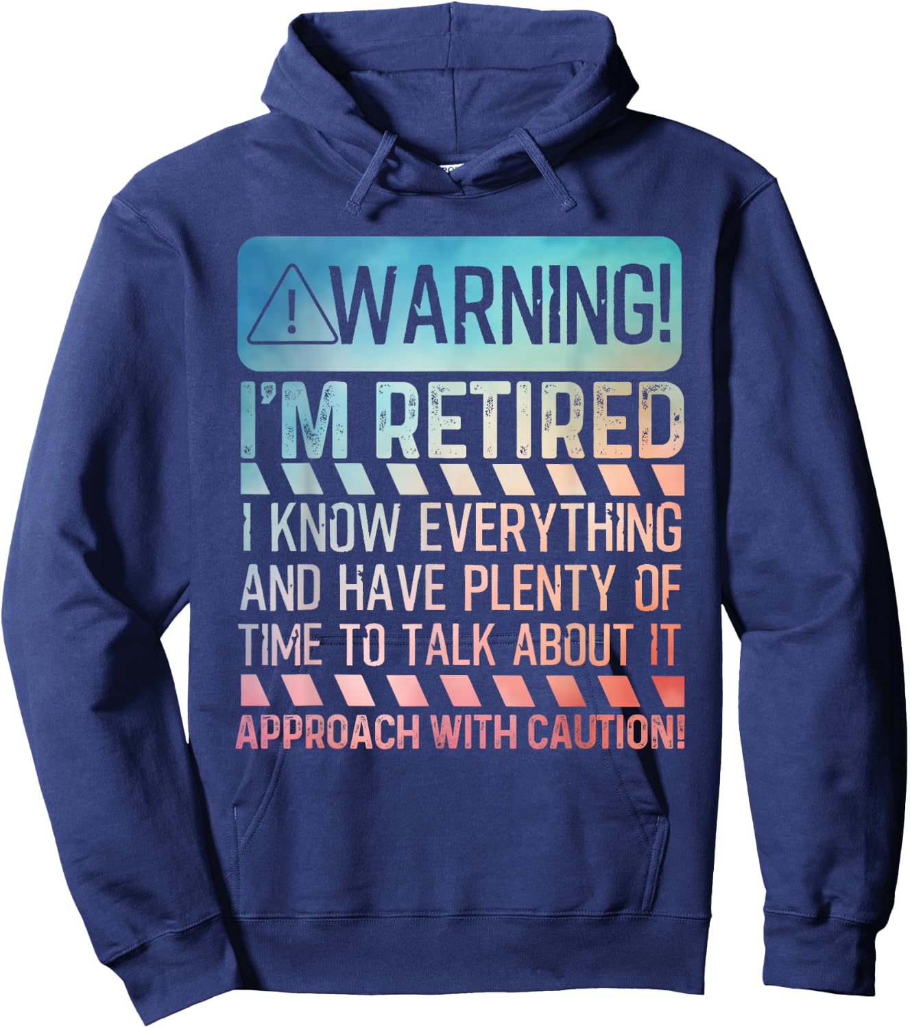 Retirement Design Women Retiree Retired Retirement Hoodie - Hoodie | Navy