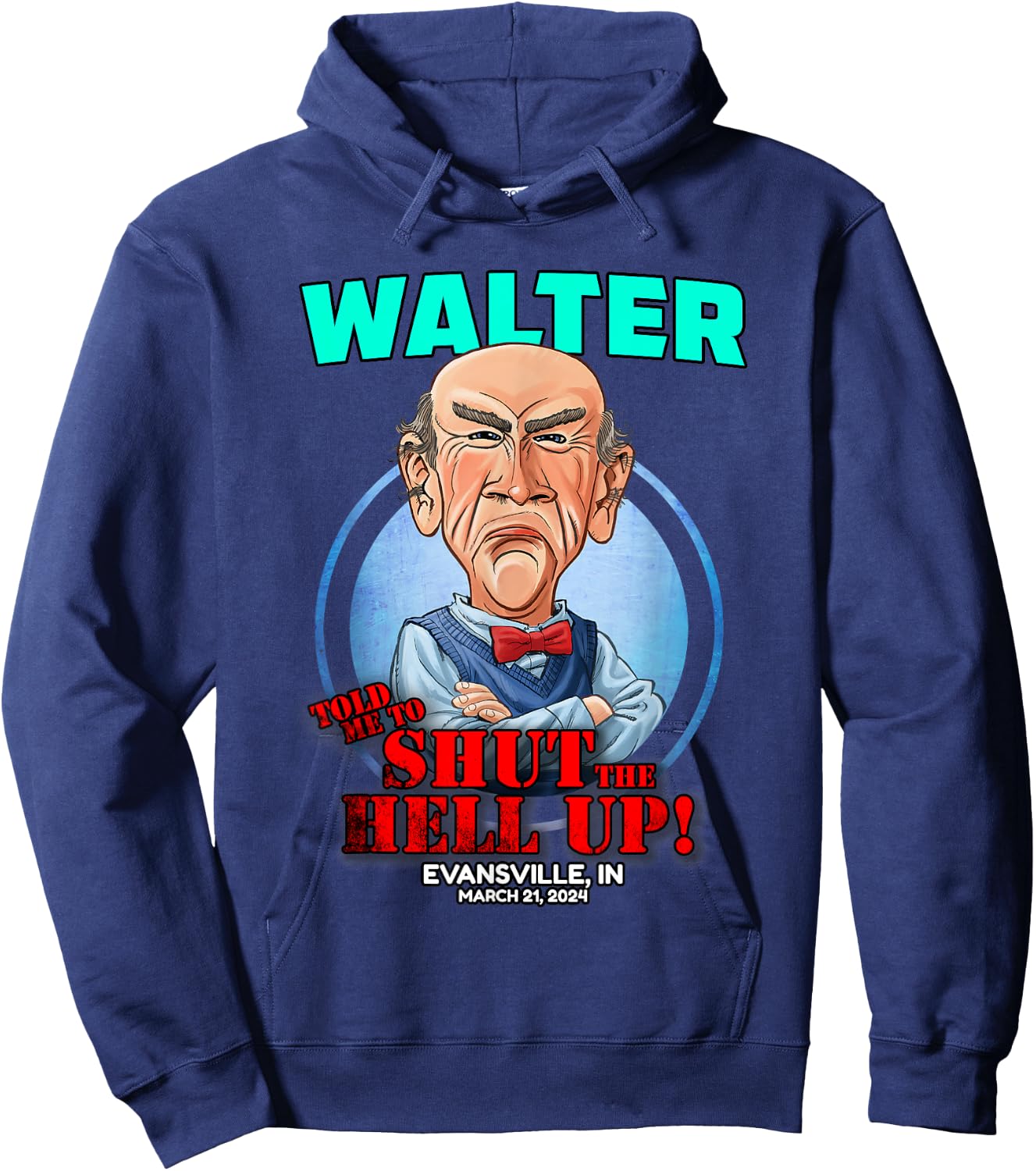 Walter Evansville, IN (2024) Hoodie - Hoodie | Navy