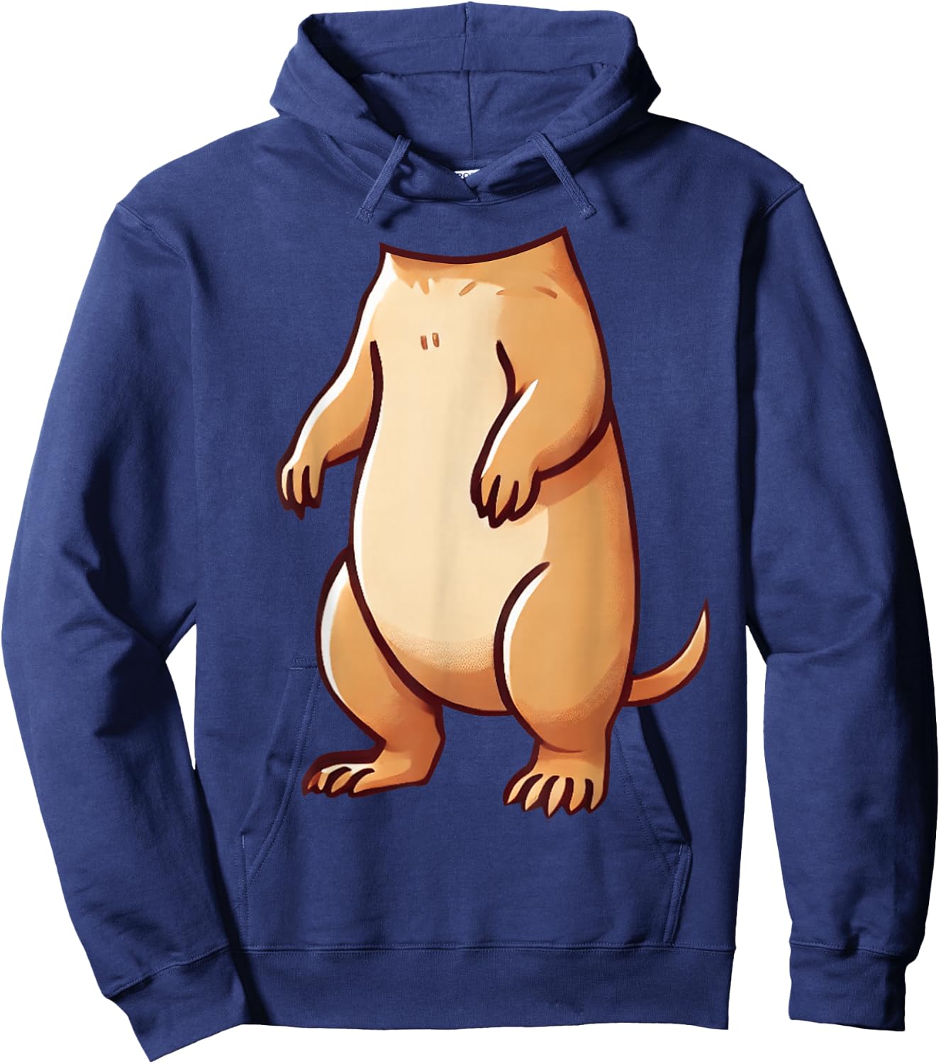 Easy Prairie Dog Costume Halloween Prairie Dog Body Women Kids Hoodie - Hoodie | Navy