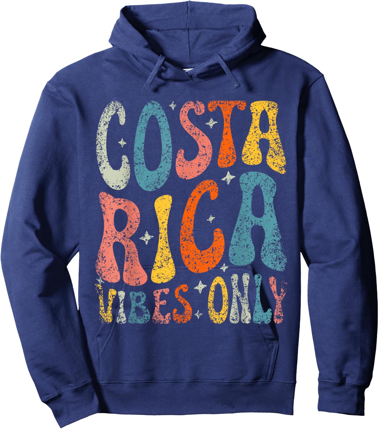 Costa Rica Vibes Only Trip Costa Rican Travel Costa Rica Hoodie - Hoodie | Navy