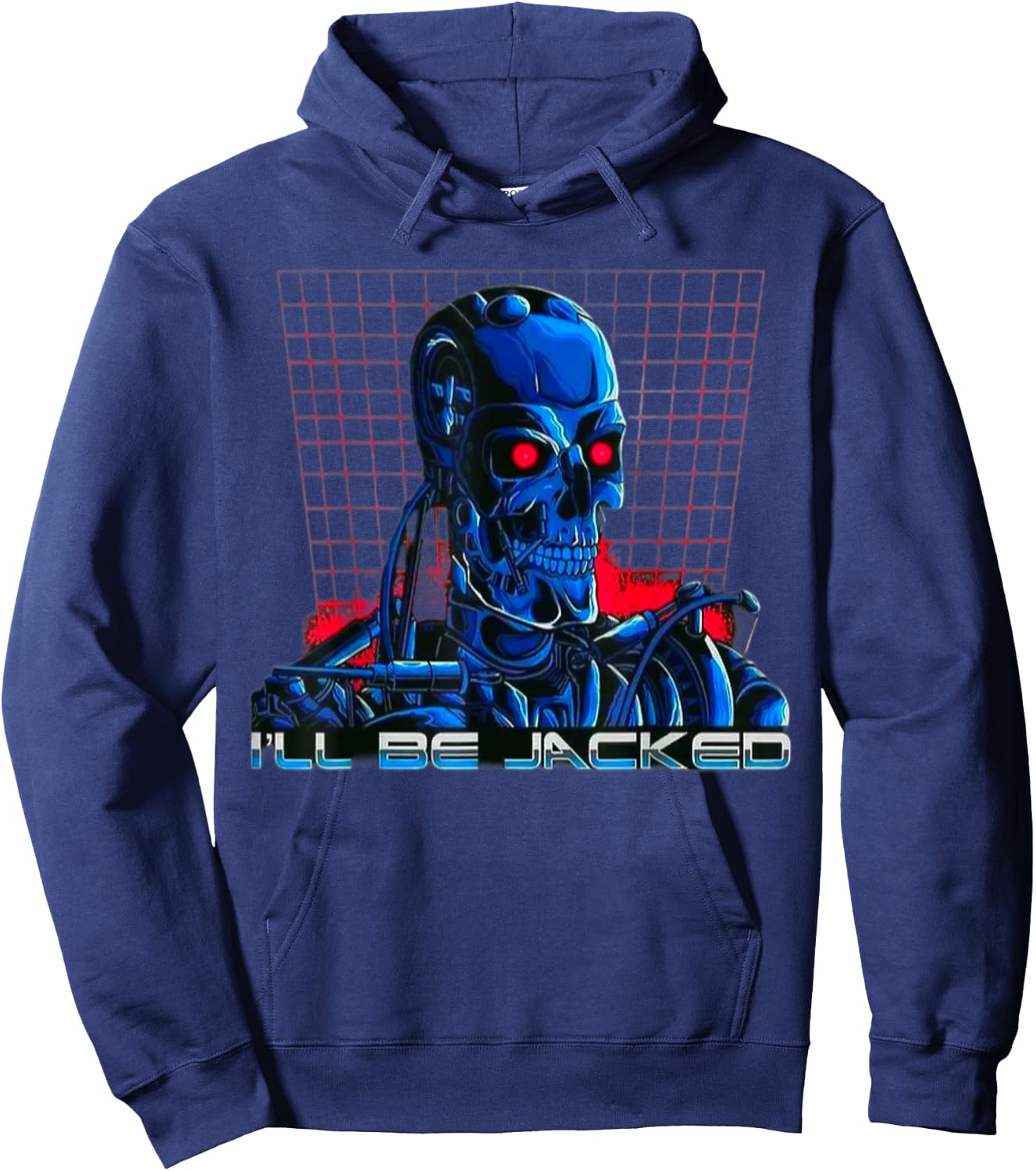 I'll Be Jacked Gym Weightlifting Bodybuilding Fitness work Hoodie - Hoodie | Navy