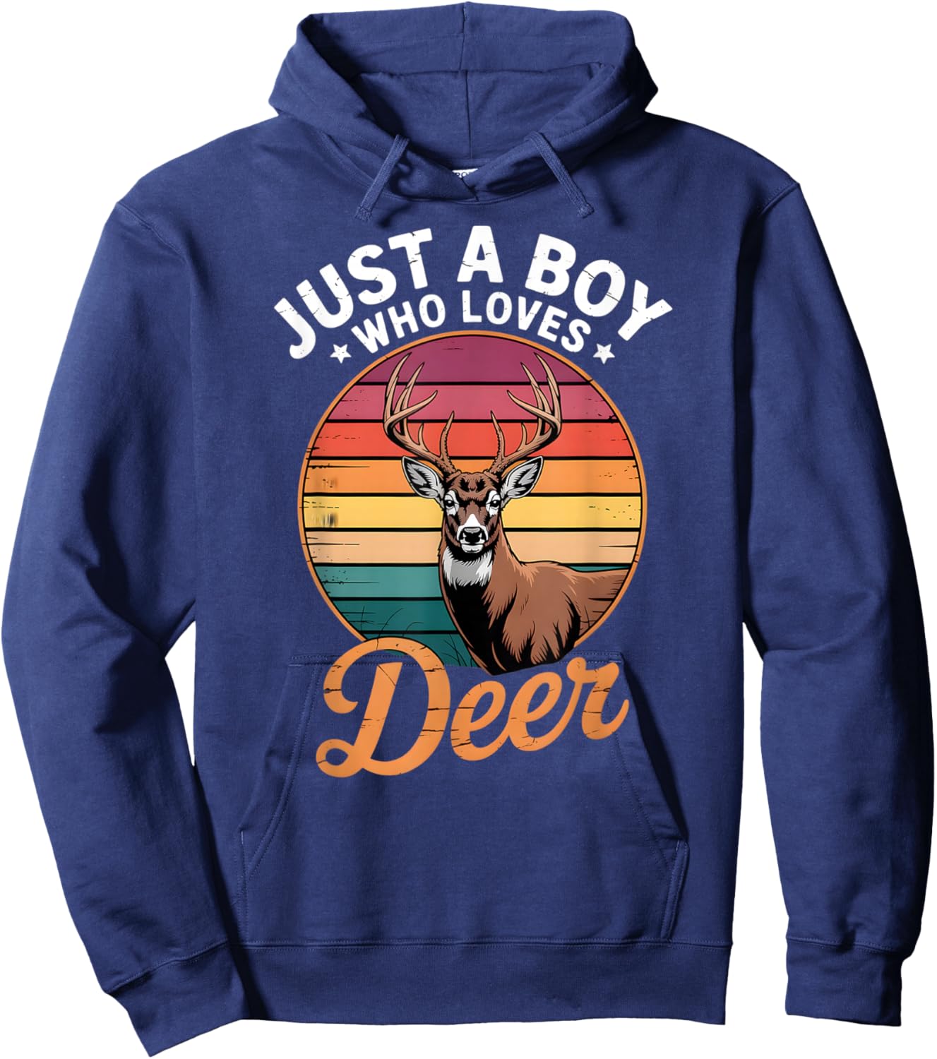 Boys Deer Hoodie - Hoodie | Navy