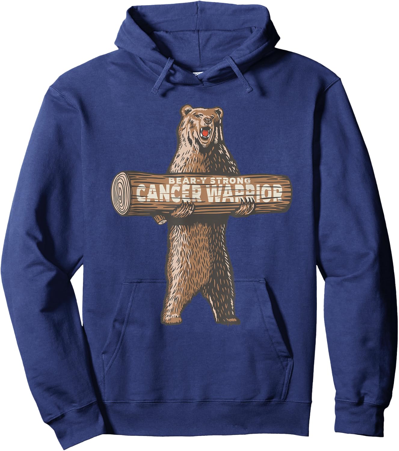 Fight Cancer Awareness Support | Cancer Warrior Fighter Hoodie - Hoodie | Navy