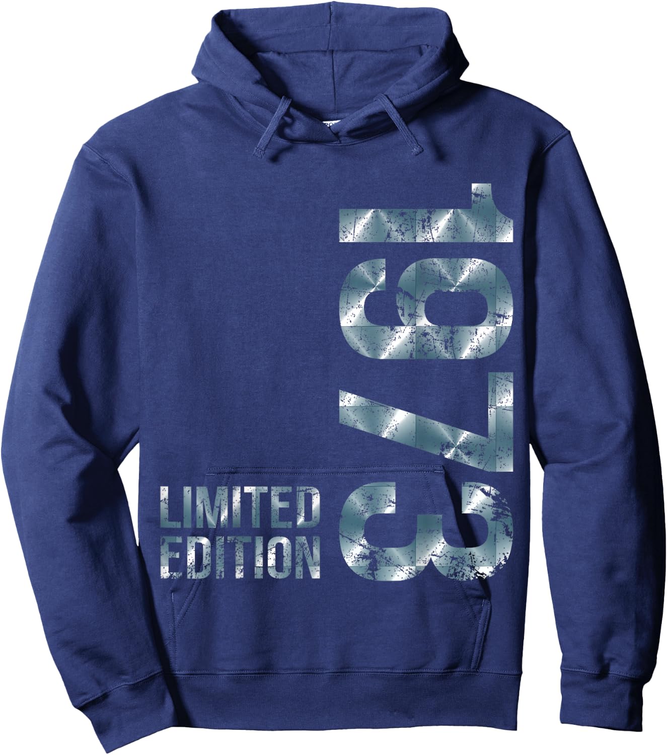 53th Birthday Gifts Men Women 1973 53 Years Old Vintage 1973 Hoodie - Hoodie | Navy