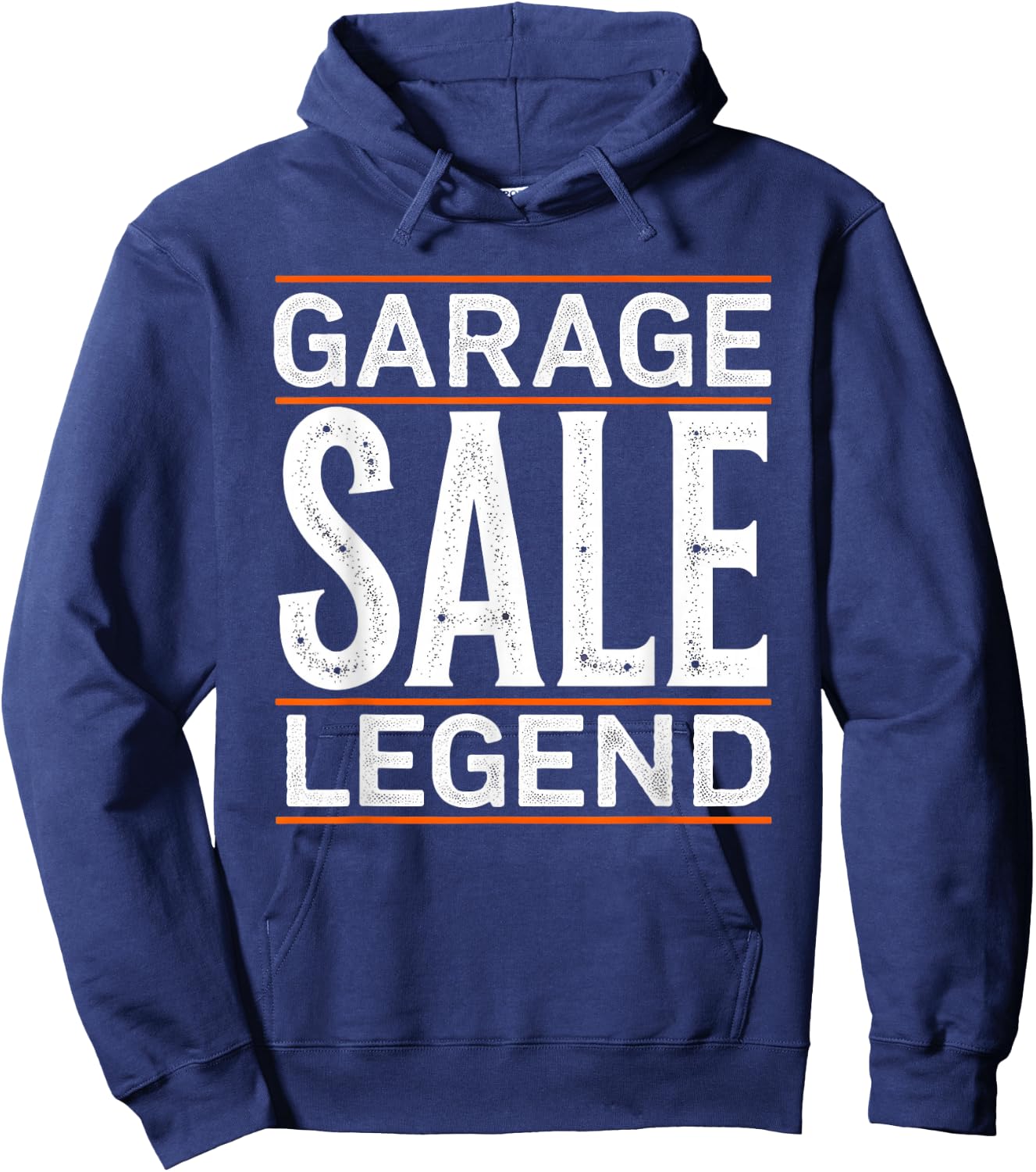 Flea Market Legend Vintage Look Hoodie - Hoodie | Navy