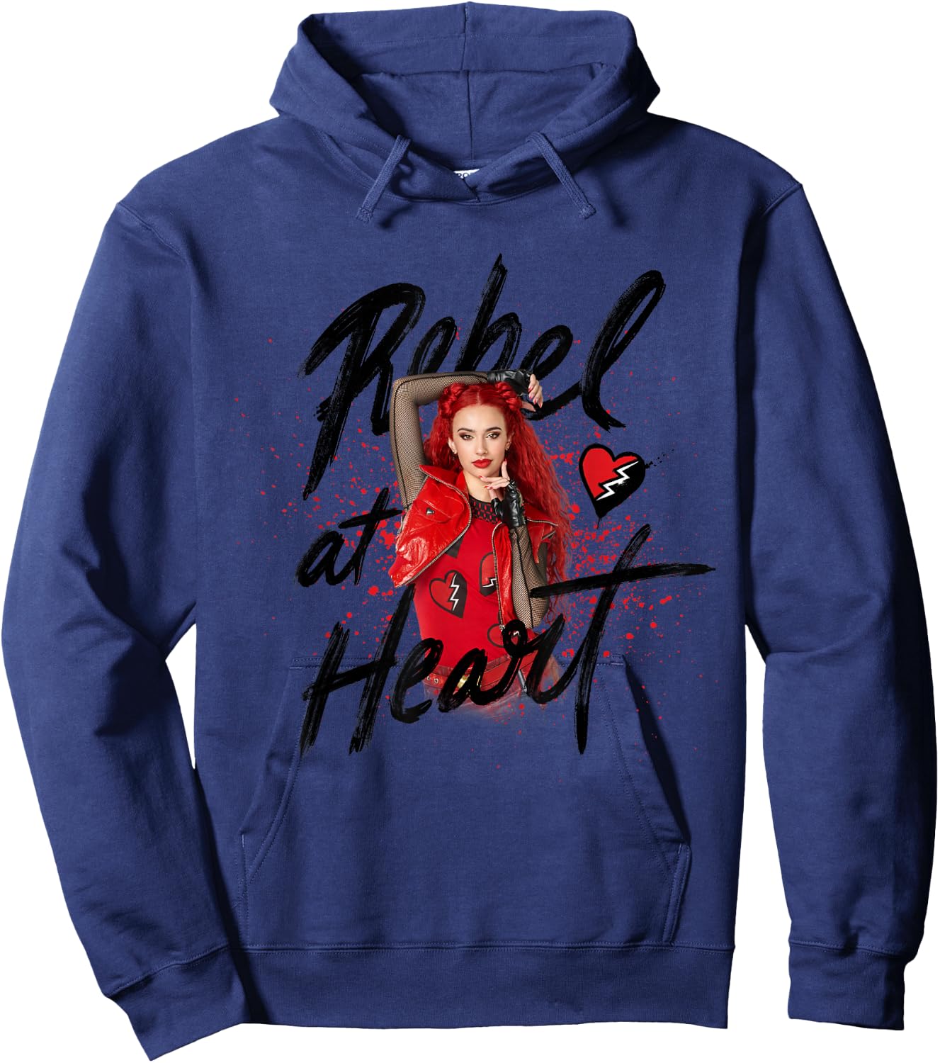Disney Descendants 4: The Rise of Red Rebel at Heart Hoodie - Hoodie | Navy