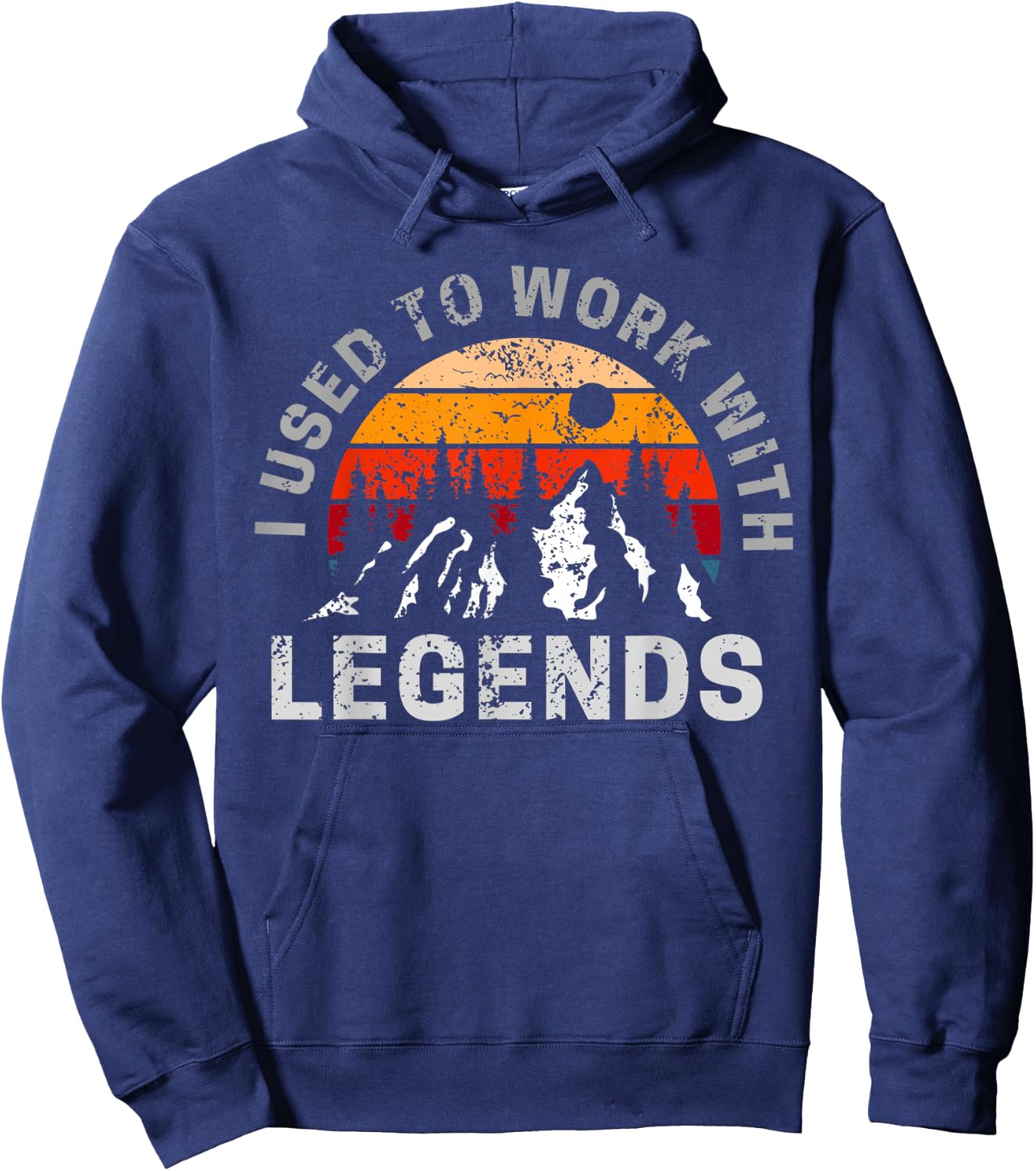 I used to work with absolute legends Hoodie - Hoodie | Navy