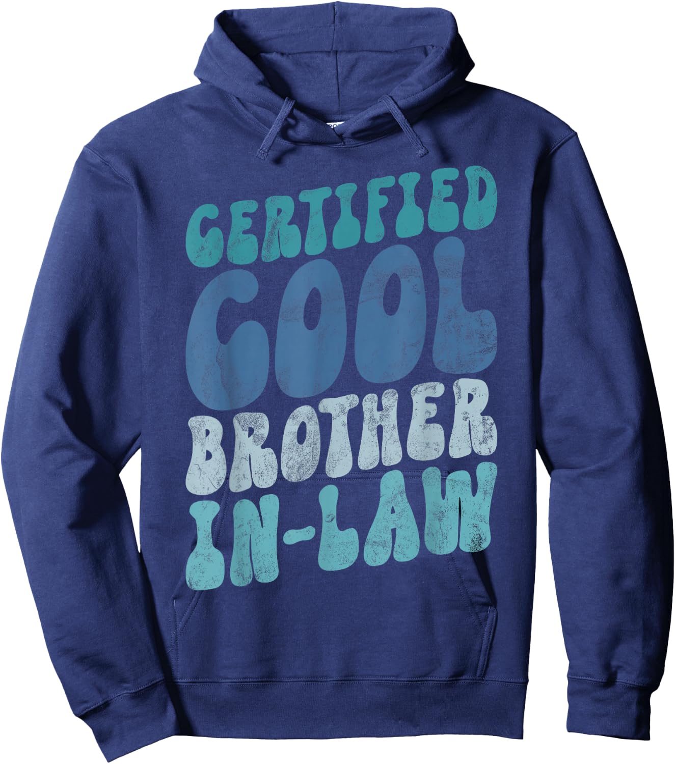 Certified cool Brother in Law Hoodie - Hoodie | Navy