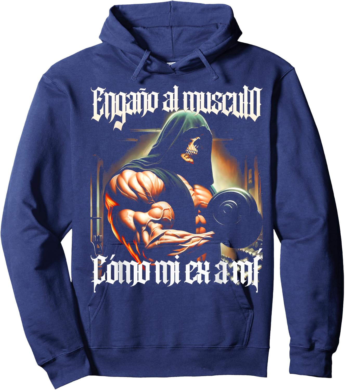 Frases Chidas Funny Mexicans Sarcasm Skull Sayings Hispanic Hoodie - Hoodie | Navy