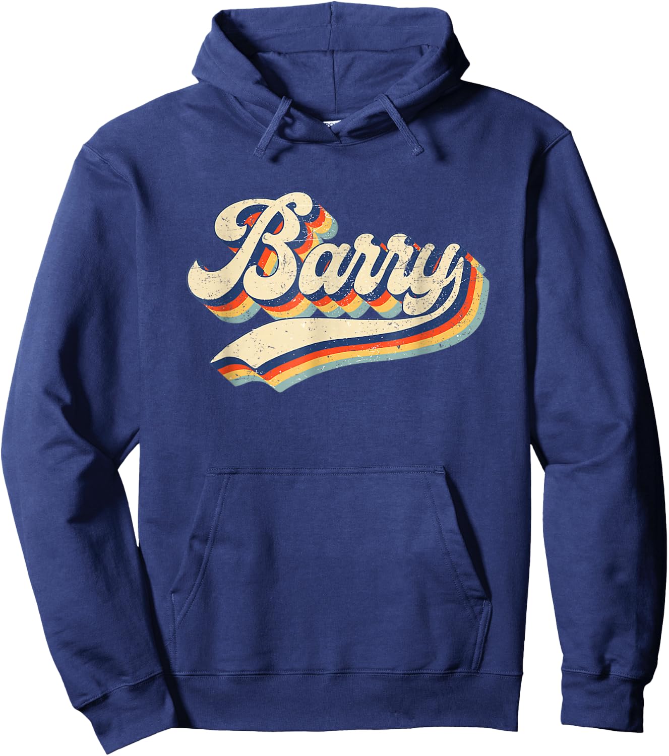 Funny Retro Vintage Barry First Name Barry Hoodie - Hoodie | Navy