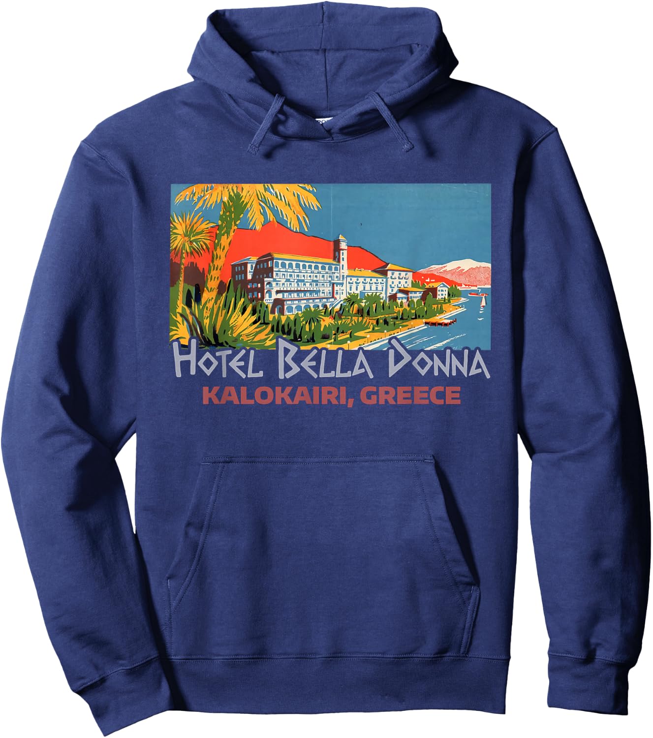 Mamma Musical Bella Donna Kalokairi Greek Island Hoodie - Hoodie | Navy