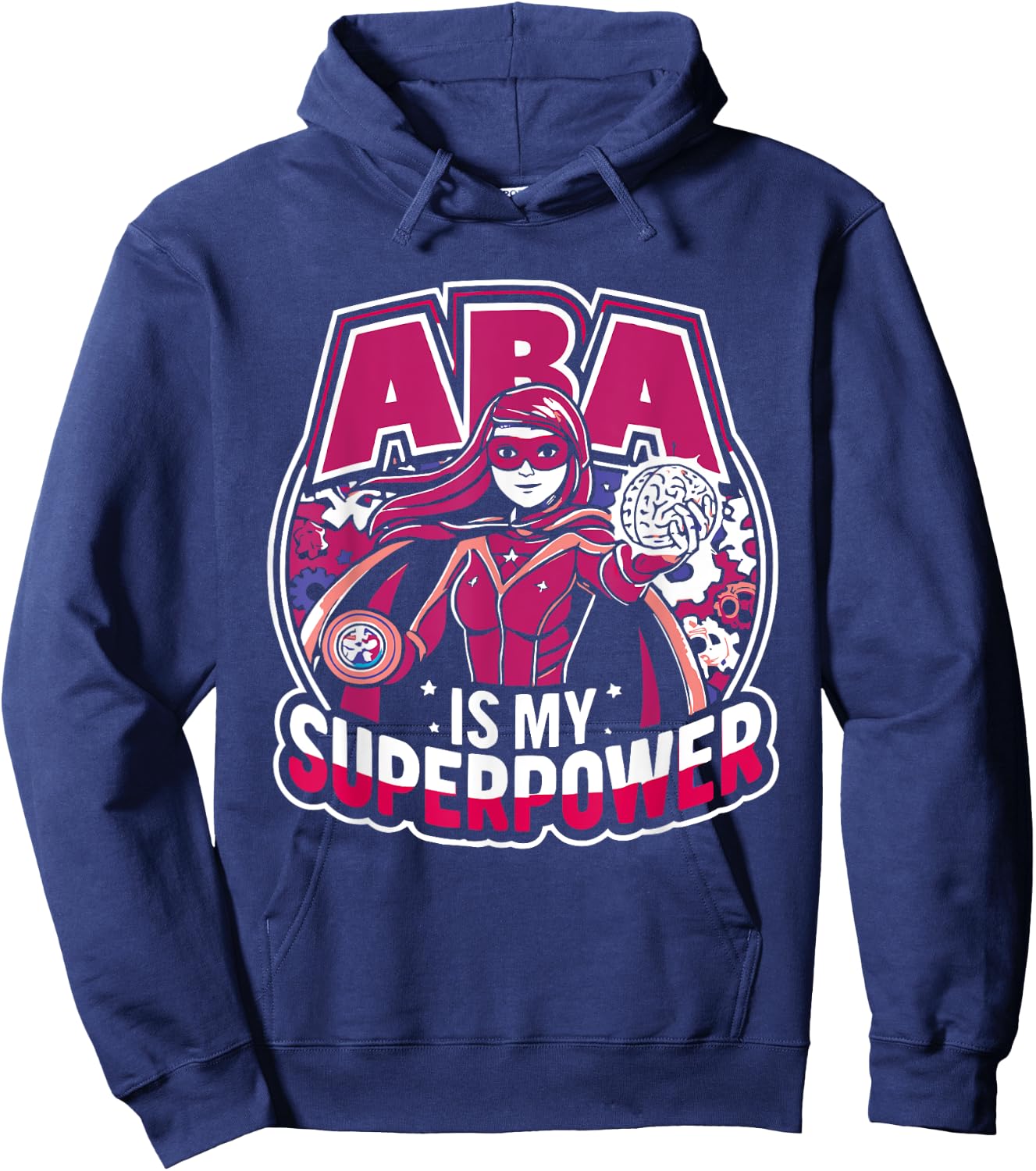 Applied Behavior Analysis Behavior Analyst ABA Therapist Hoodie - Hoodie | Navy