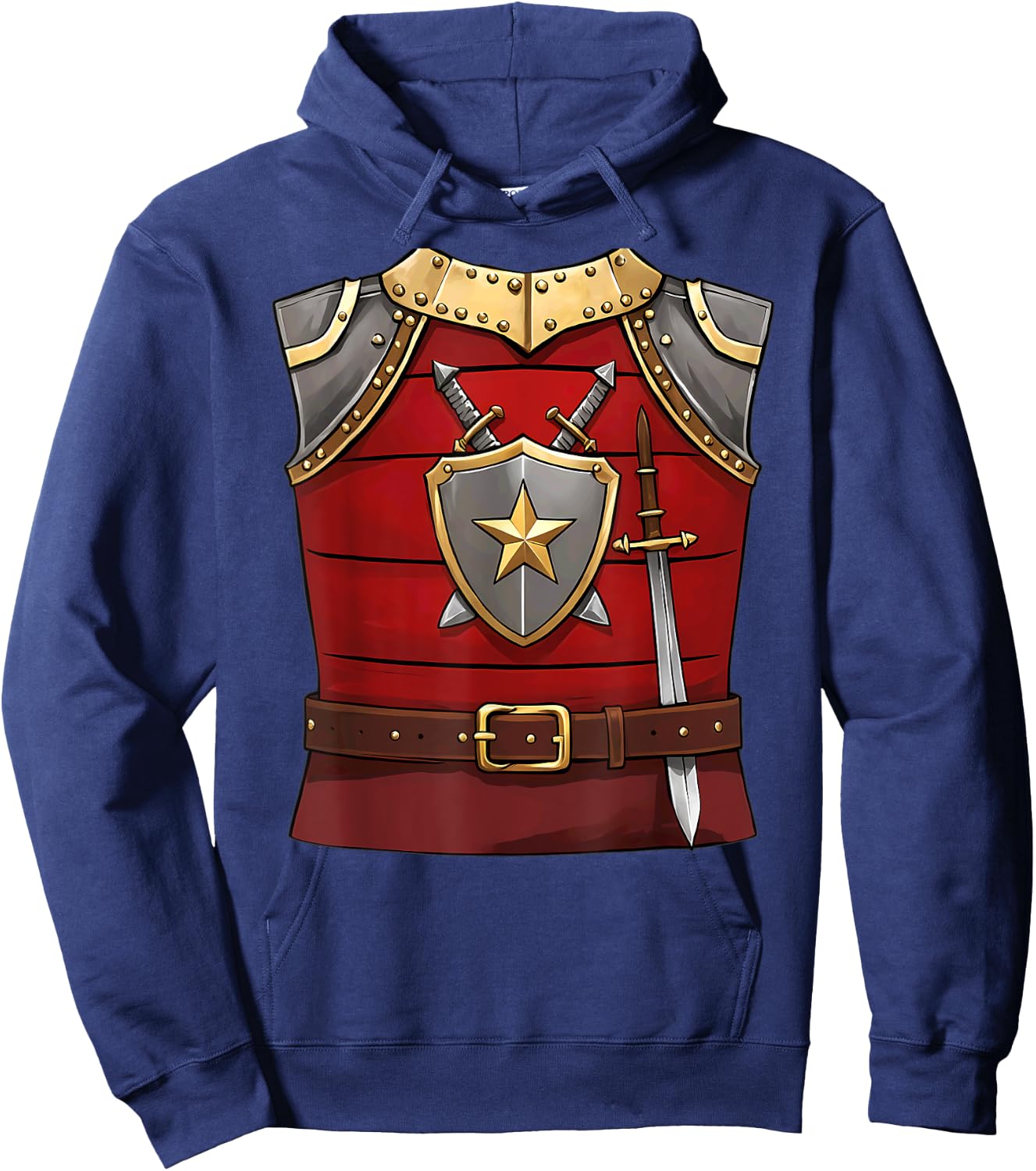 Knight Halloween Costume Hoodie - Hoodie | Navy
