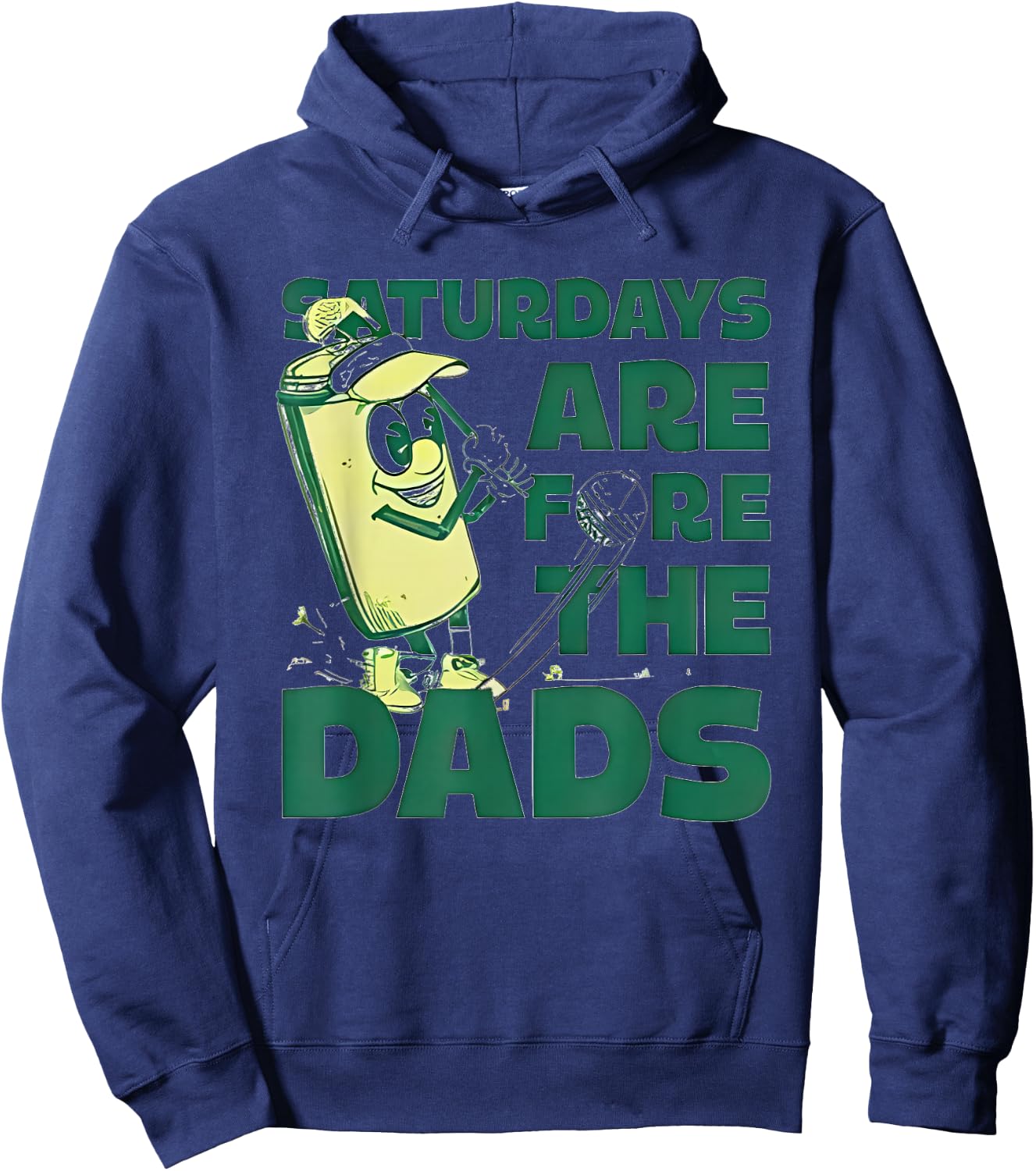 Saturdays are Fore The Dads Golf Hoodie - Hoodie | Navy