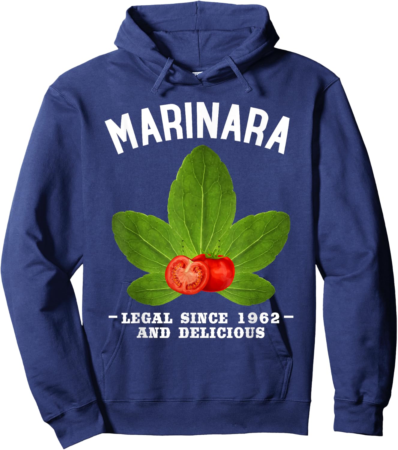 Marinara Tomato Sauce . Make Marinara Legal! Hoodie - Hoodie | Navy
