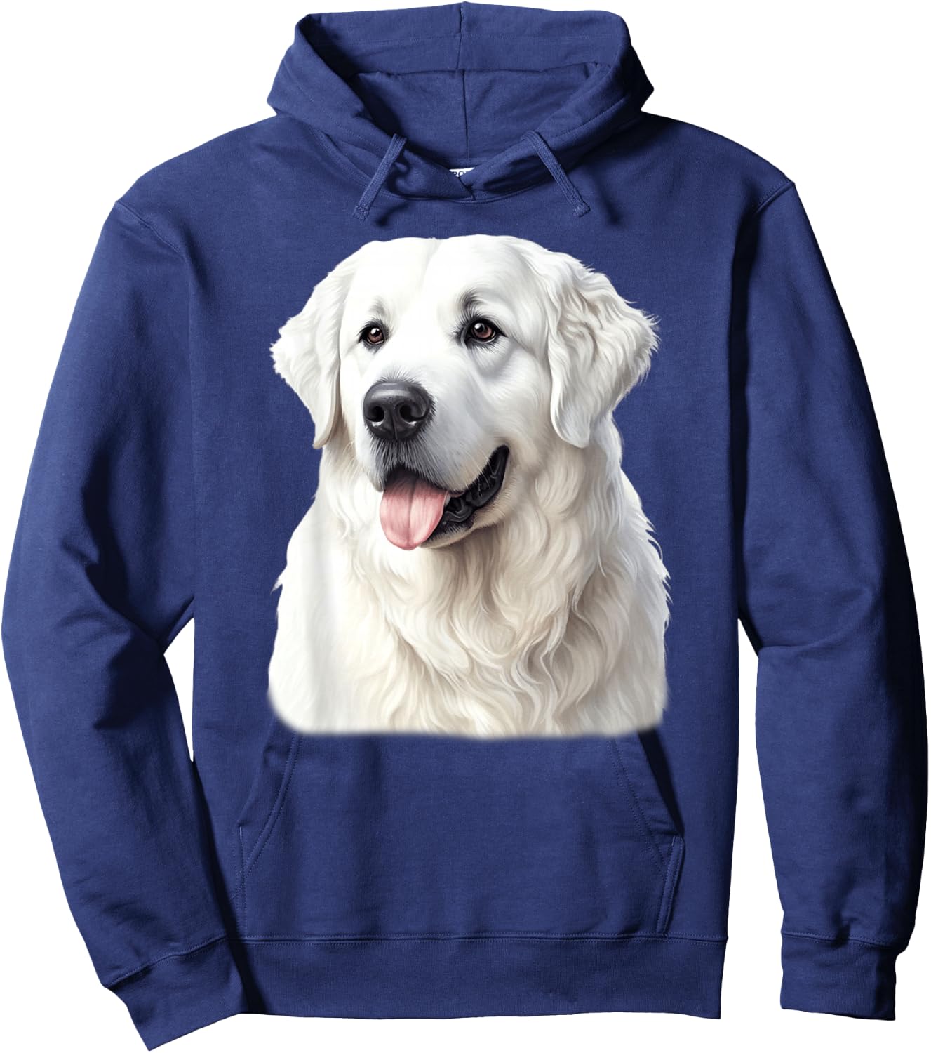 Kuvasz Dog Hoodie - Hoodie | Navy