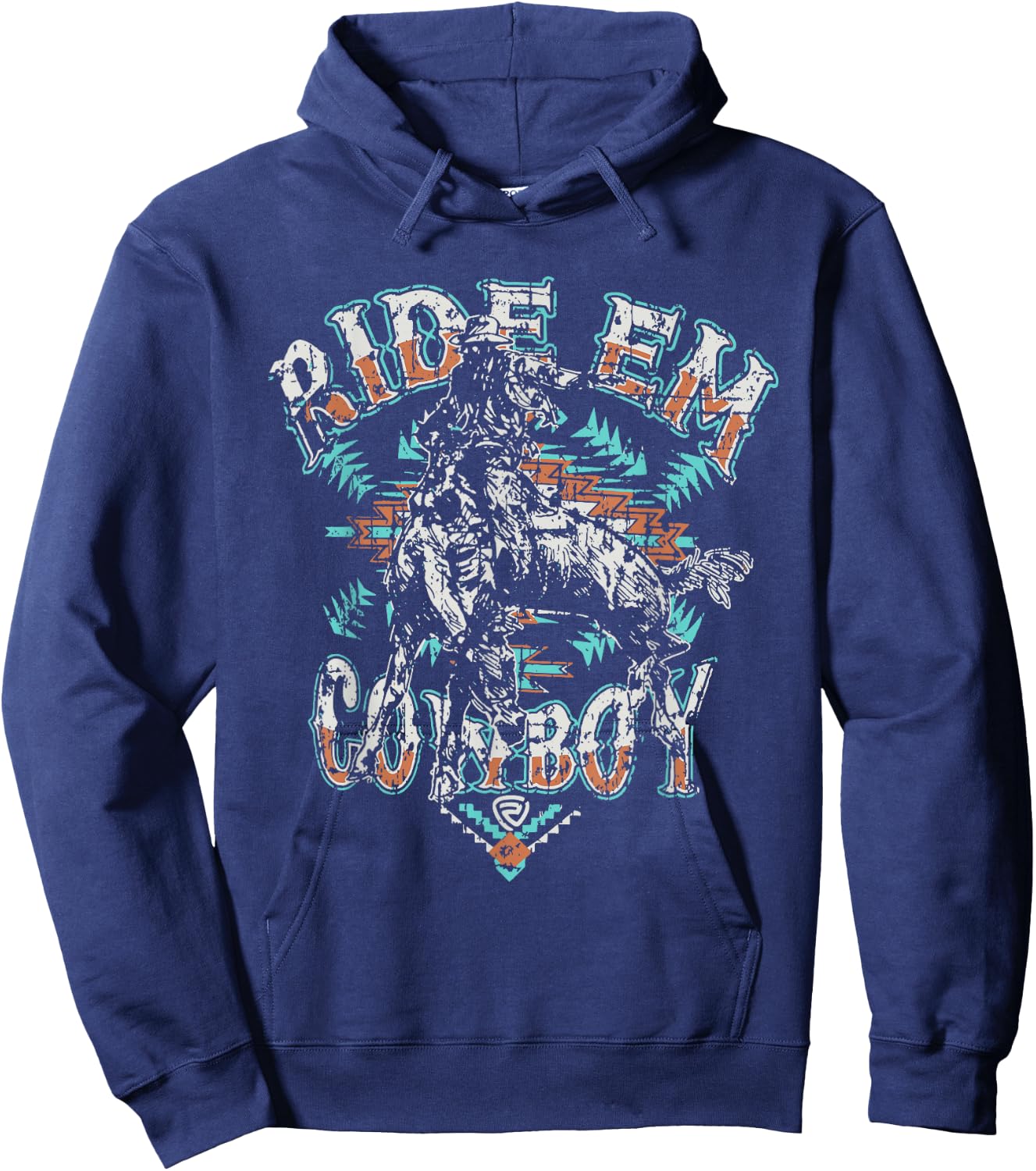 Ride Em Cowboy | Ride 'em Cowboy Hoodie - Hoodie | Navy