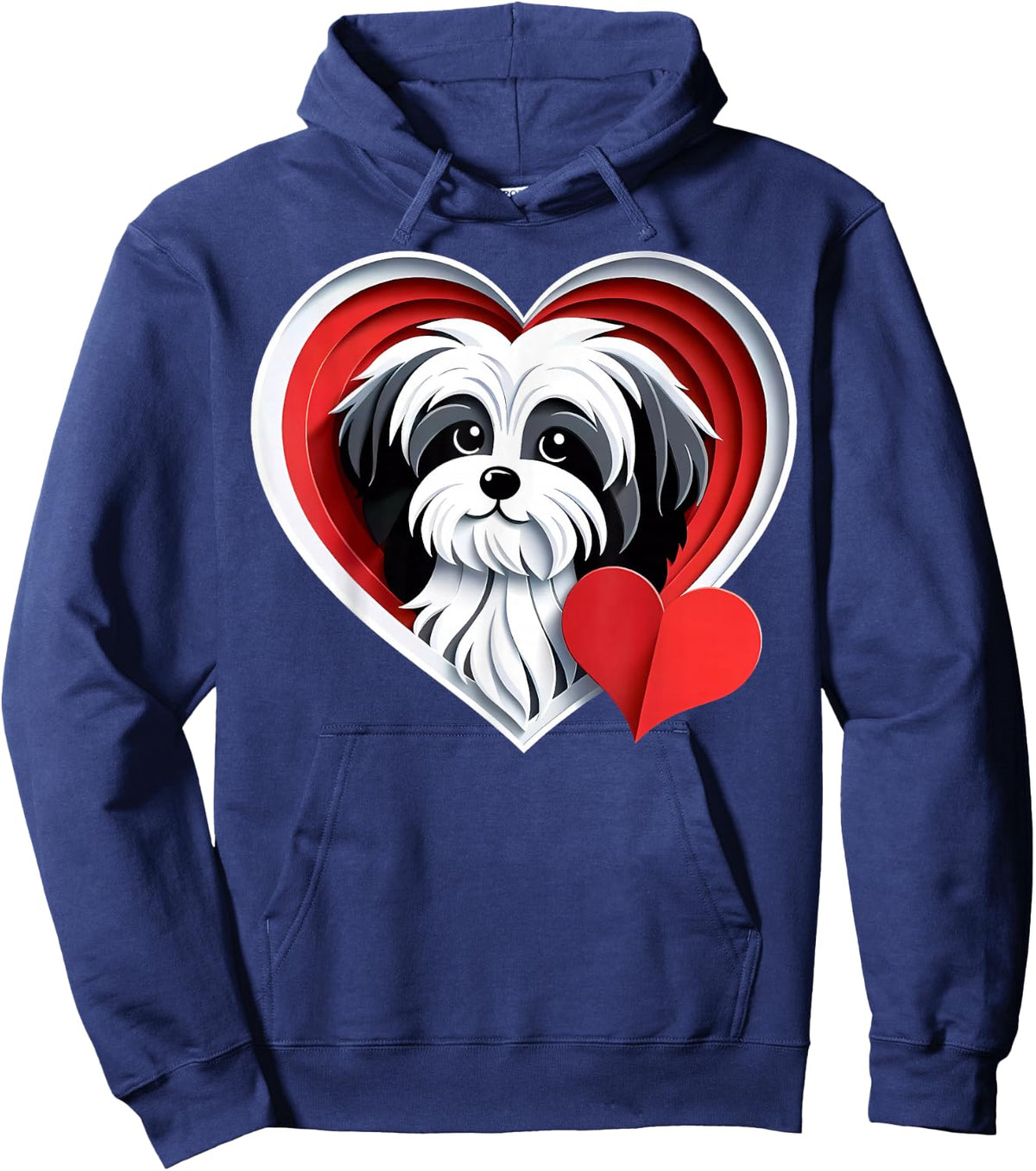 Cute Havanese Hoodie - Hoodie | Navy