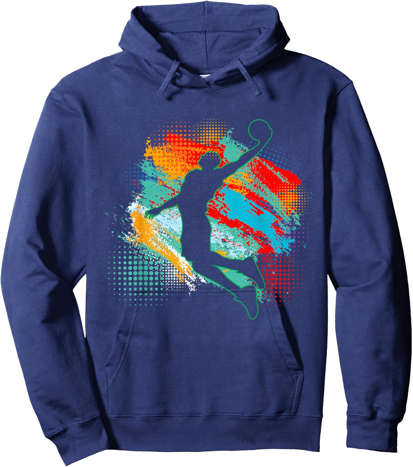 Basketball Sports Fan Men Kids Youth Player Hoodie - Hoodie | Navy