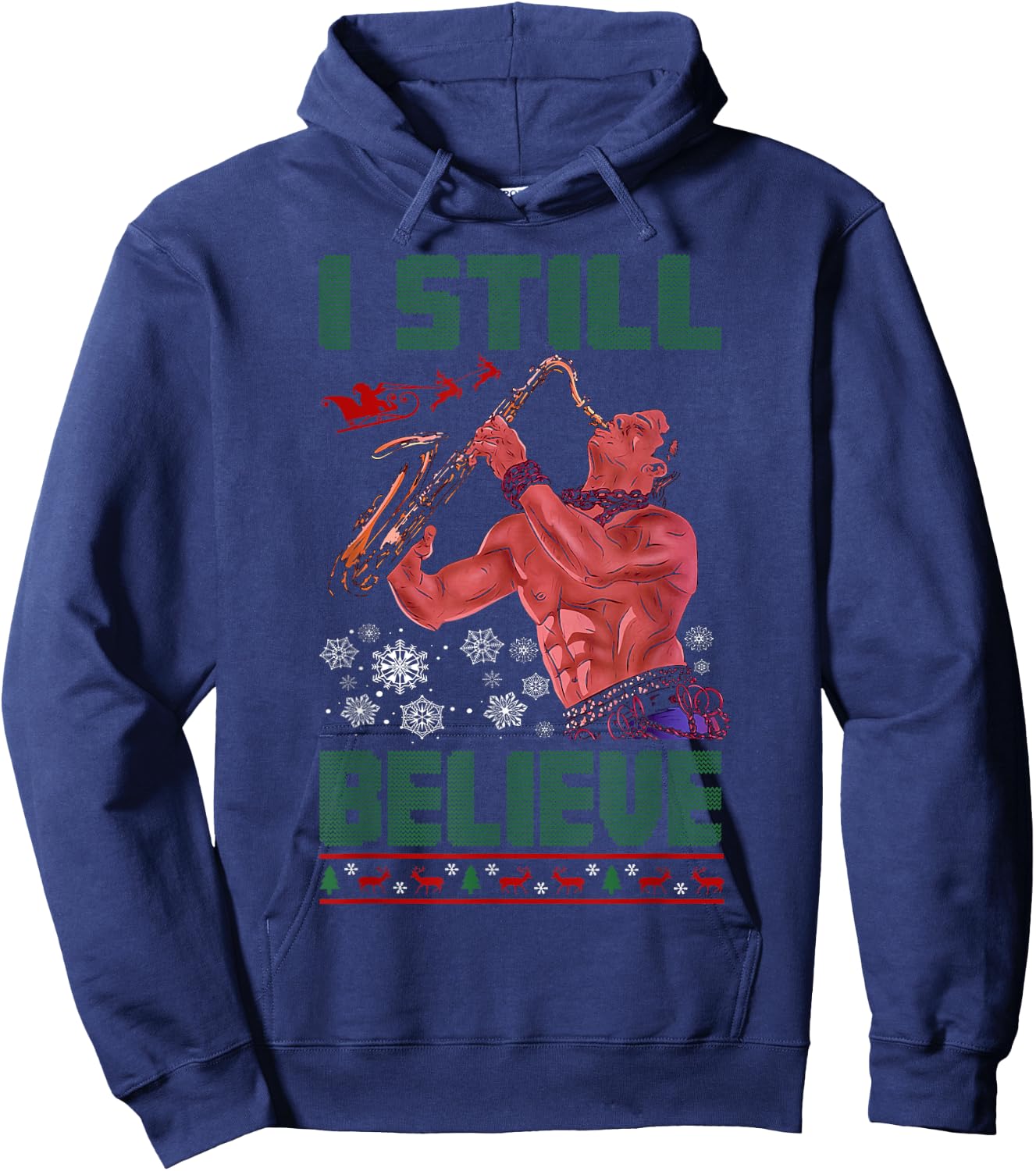 I Still Vintage Funny Movies Lovers Awesome Costume Believe Hoodie - Hoodie | Navy