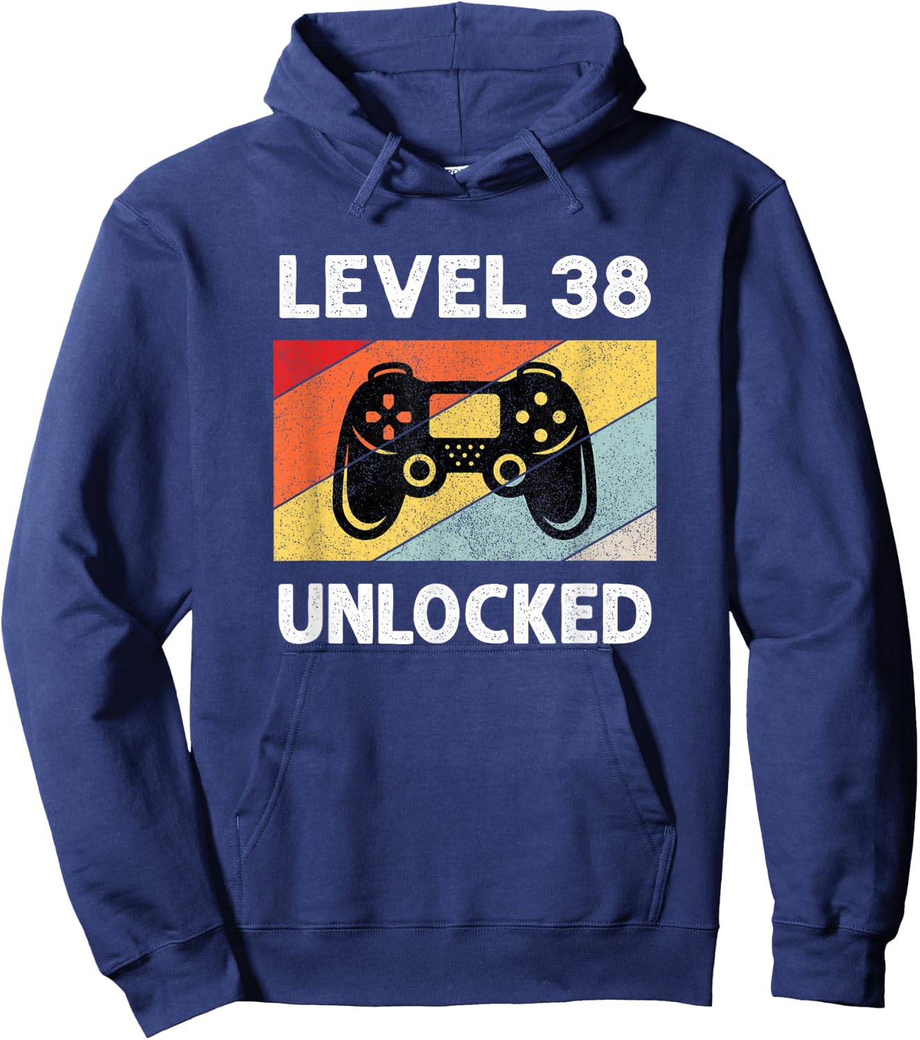 38th Birthday Shirts | 38 Year Old Hoodie - Hoodie | Navy