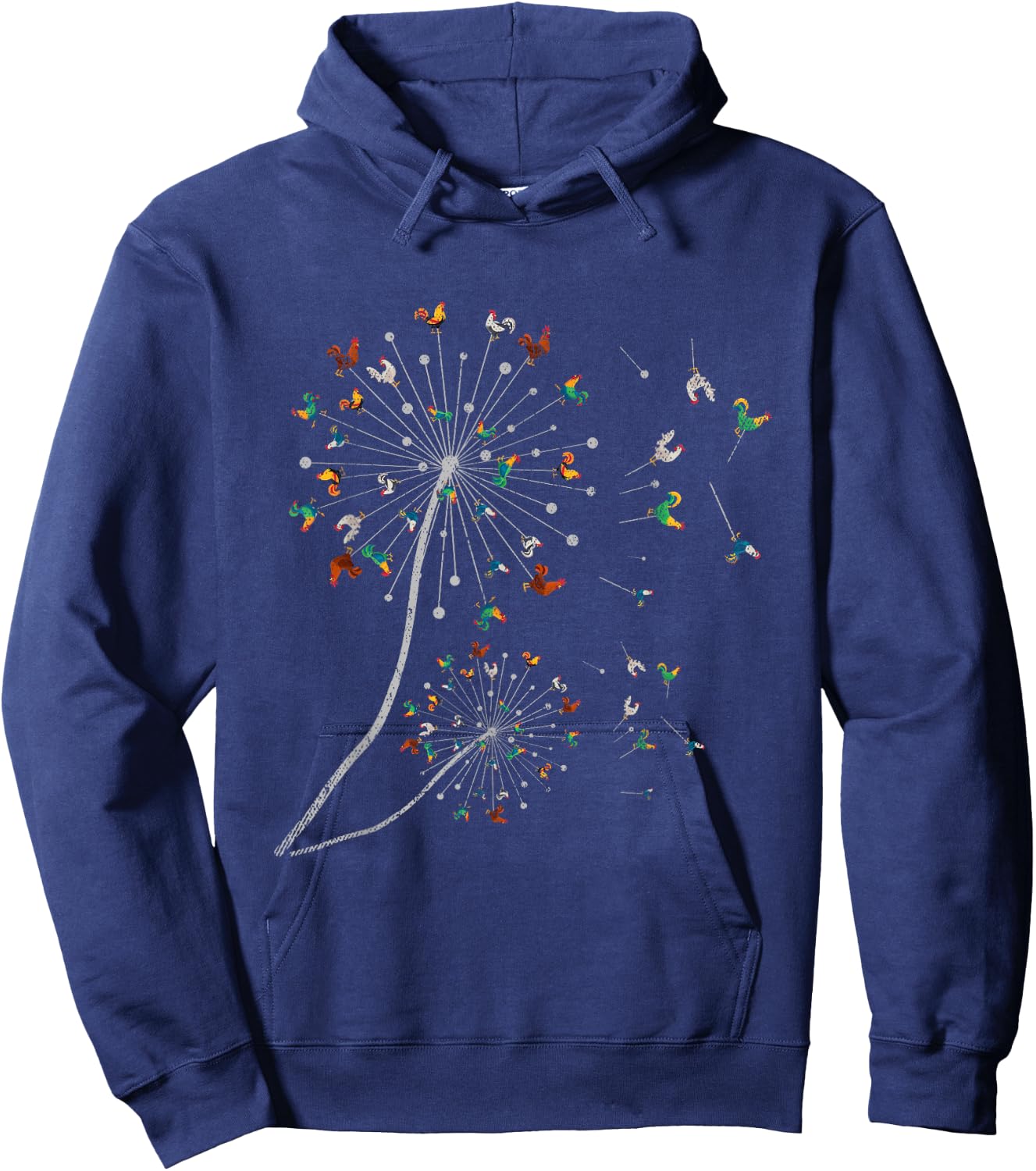 Dandelion Chicken Hoodie - Hoodie | Navy